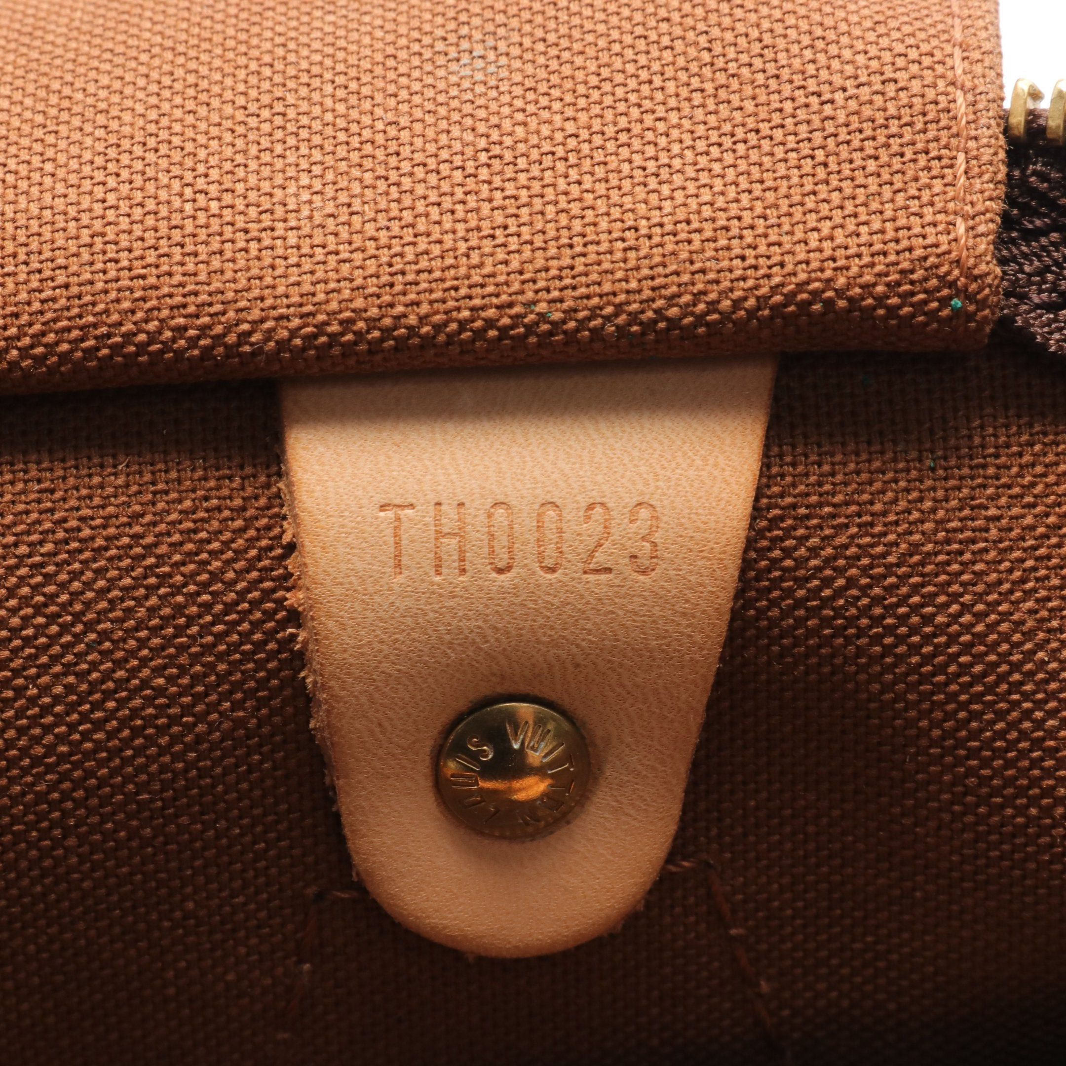 Louis Vuitton Louis Vuitton Speedy 30 Monogram Handbag Leather Brown Size ONE SIZE - 5 Thumbnail