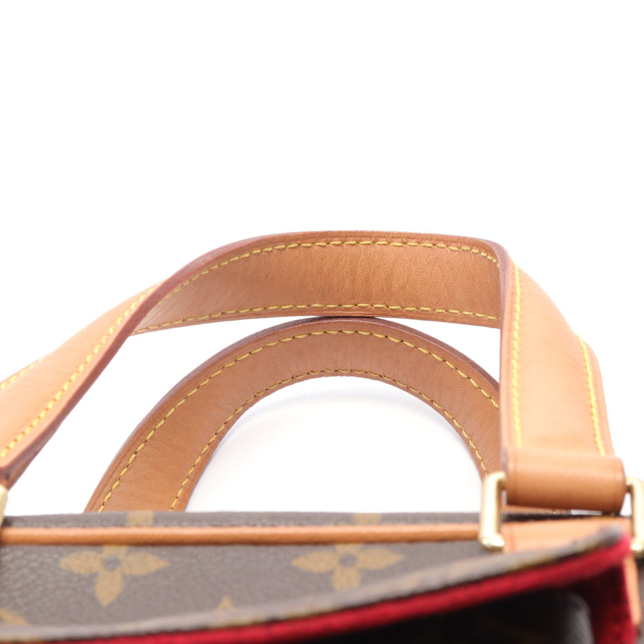 Louis Vuitton Louis Vuitton Exantricite Monogram Handbag Leather Brown Size ONE SIZE - 6 Thumbnail