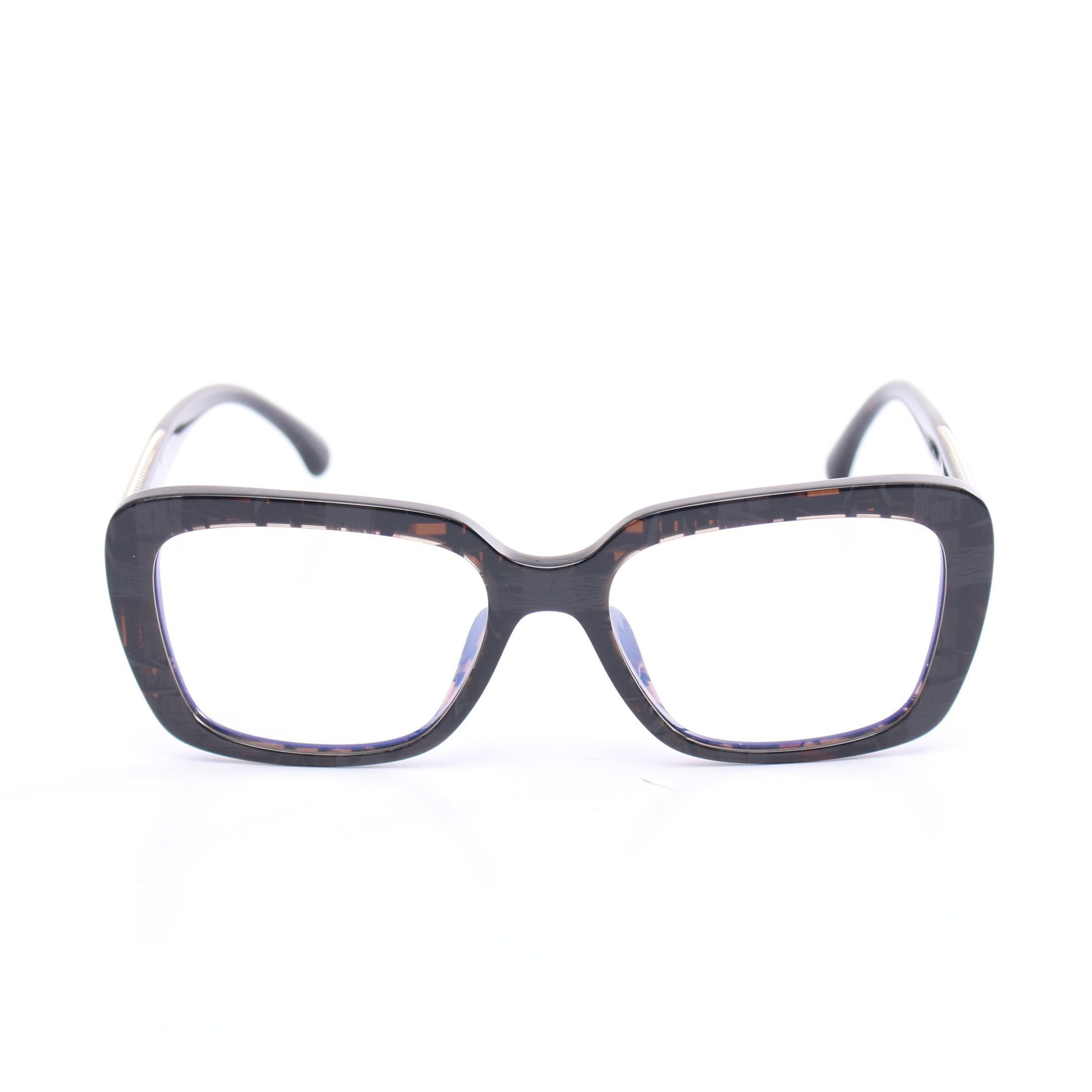 Chanel Chanel Glasses Dark Brown Gray Black Non-Prescription Size ONE SIZE - 2 Thumbnail