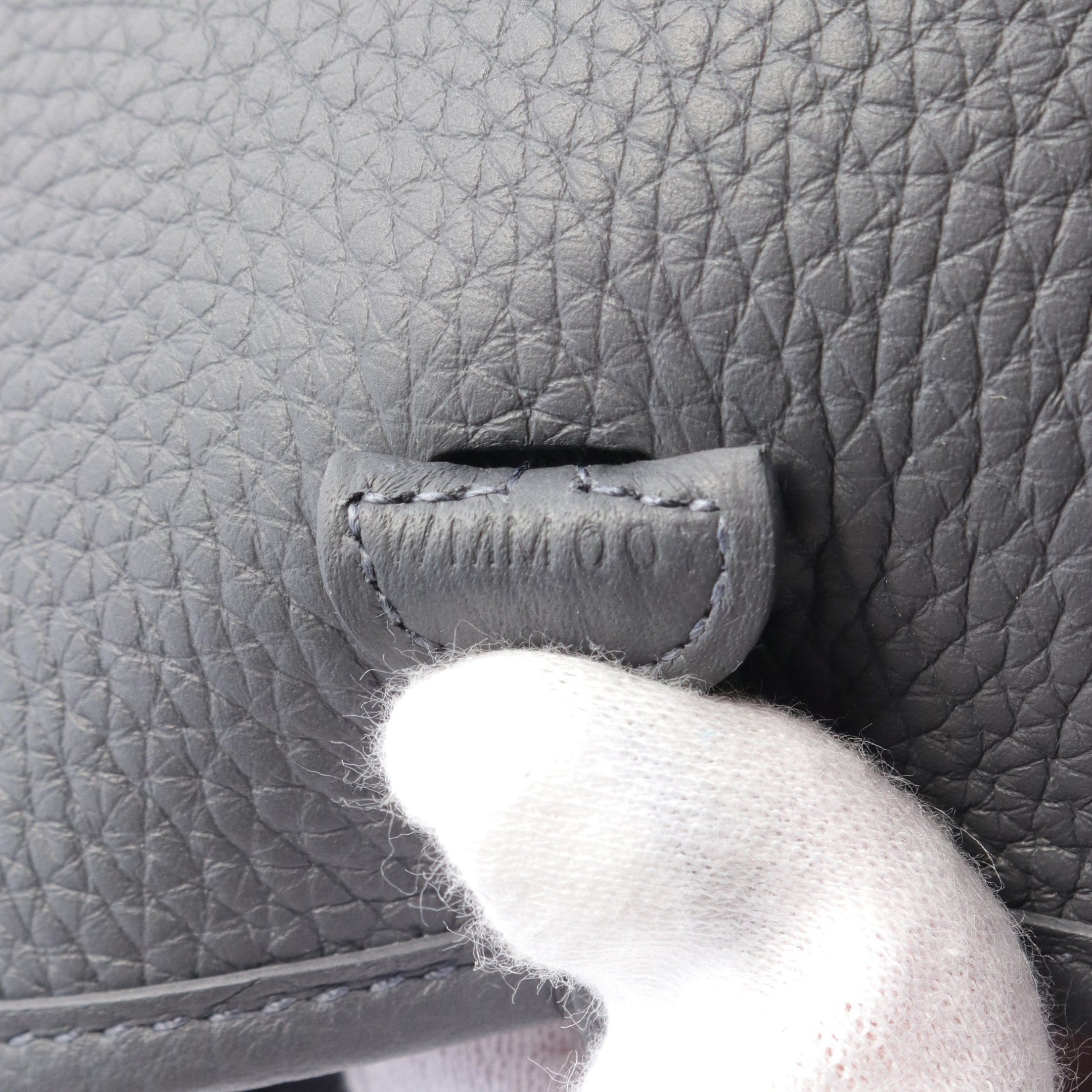 Hermes Hermes Evelyn Tpm Misty Grey Shoulder Bag Clemence Leather Gray Silver Hardware Double Engraved Size ONE SIZE - 5 Thumbnail