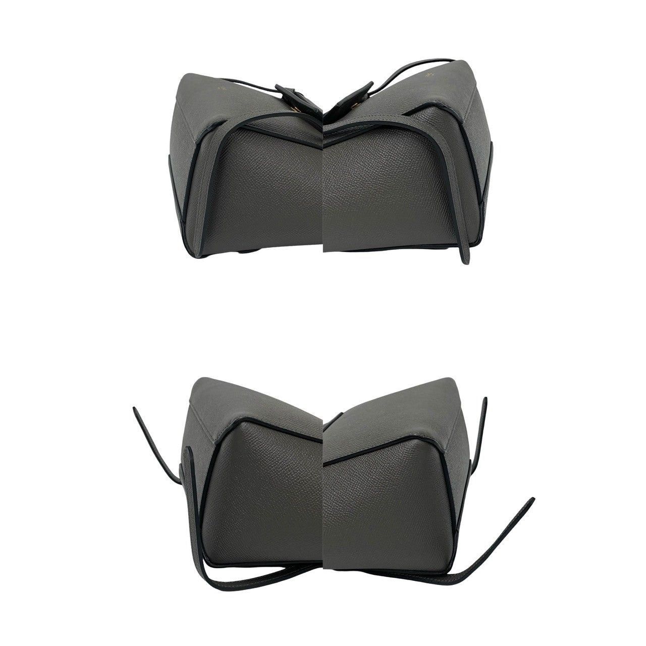 Celine Celine Shoulder Bag Gray Leather Size ONE SIZE - 7 Thumbnail