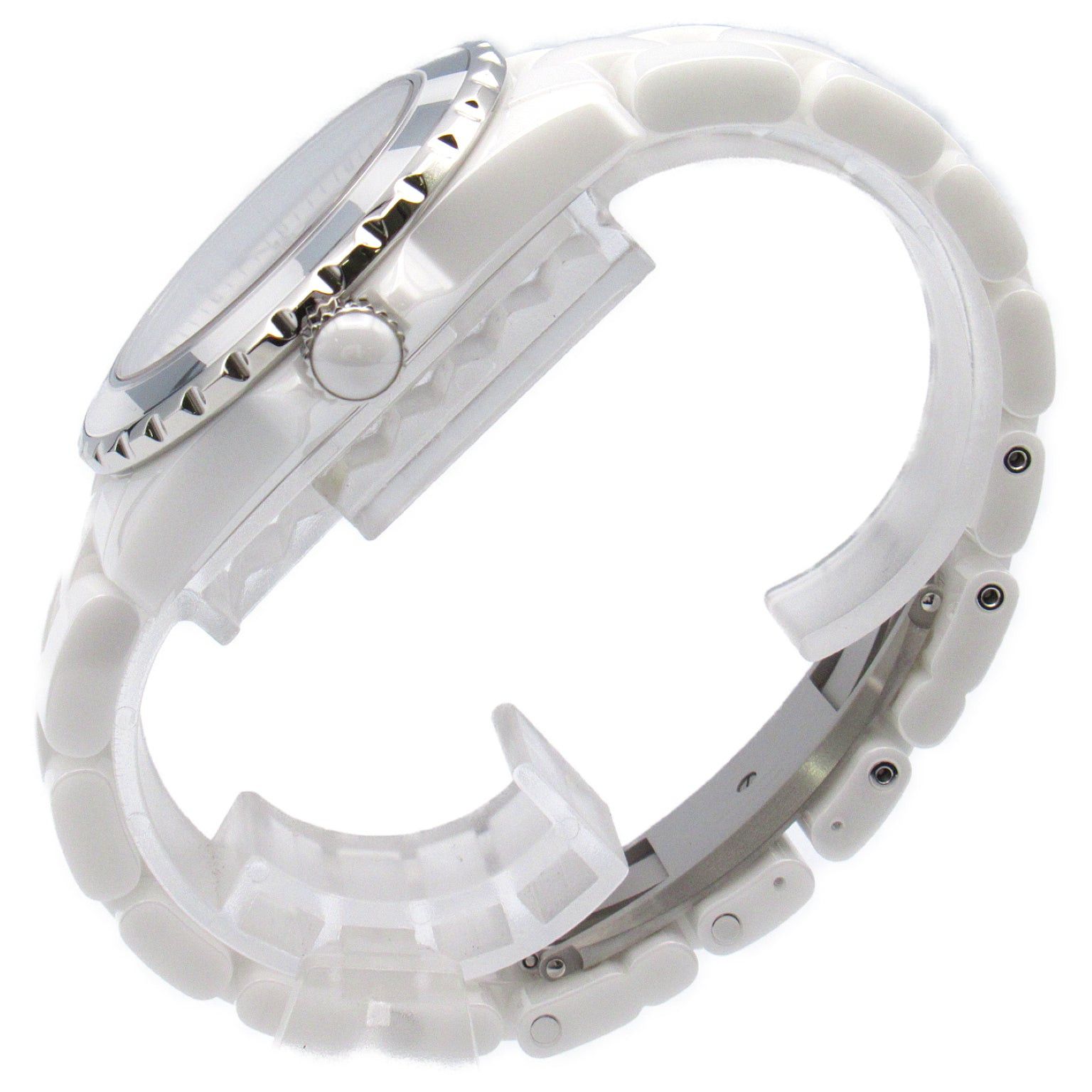 Chanel Chanel J12 Untitled Mens Watch Automatic Winding Ceramic White Size ONE SIZE - 2 Thumbnail