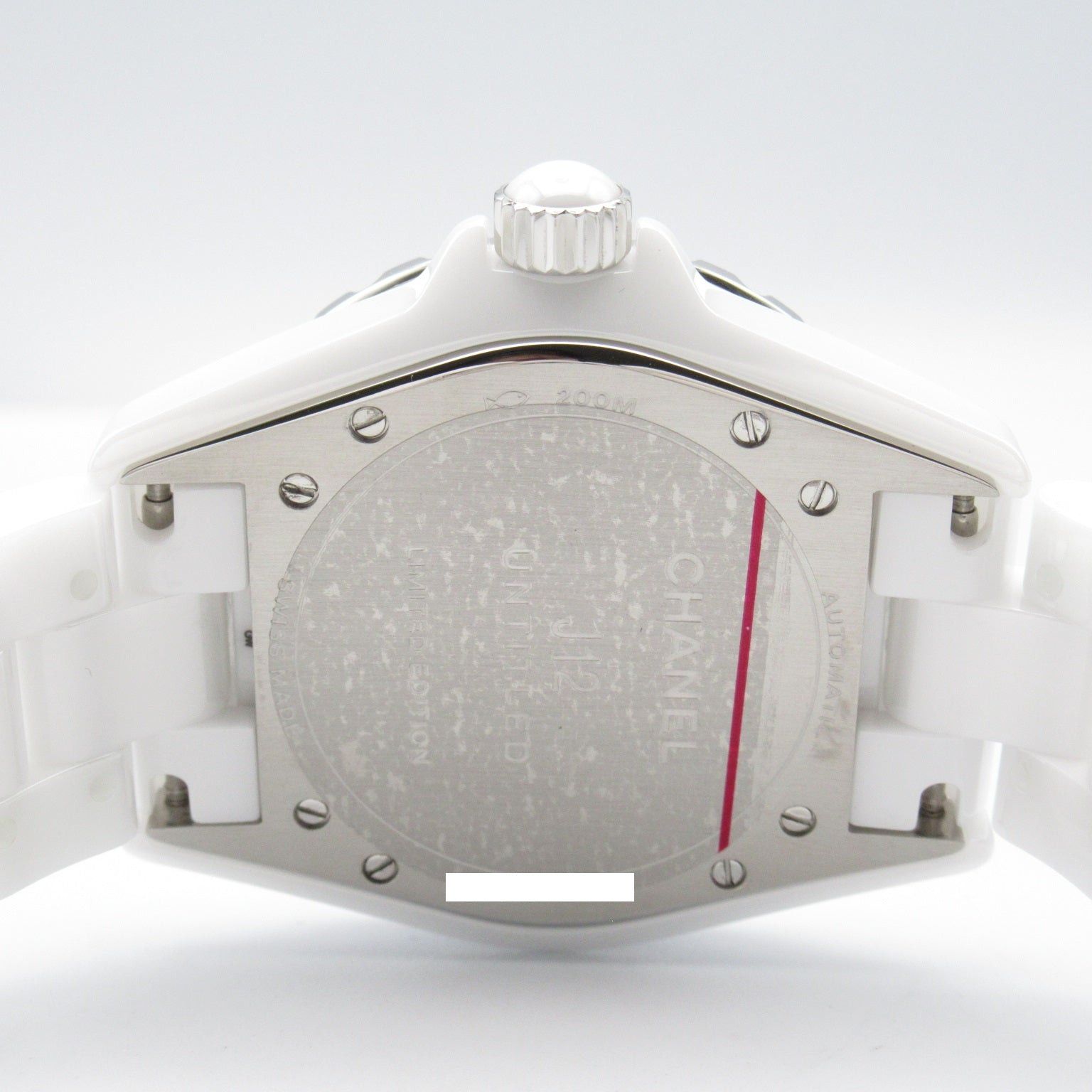 Chanel Chanel J12 Untitled Mens Watch Automatic Winding Ceramic White Size ONE SIZE - 6 Thumbnail