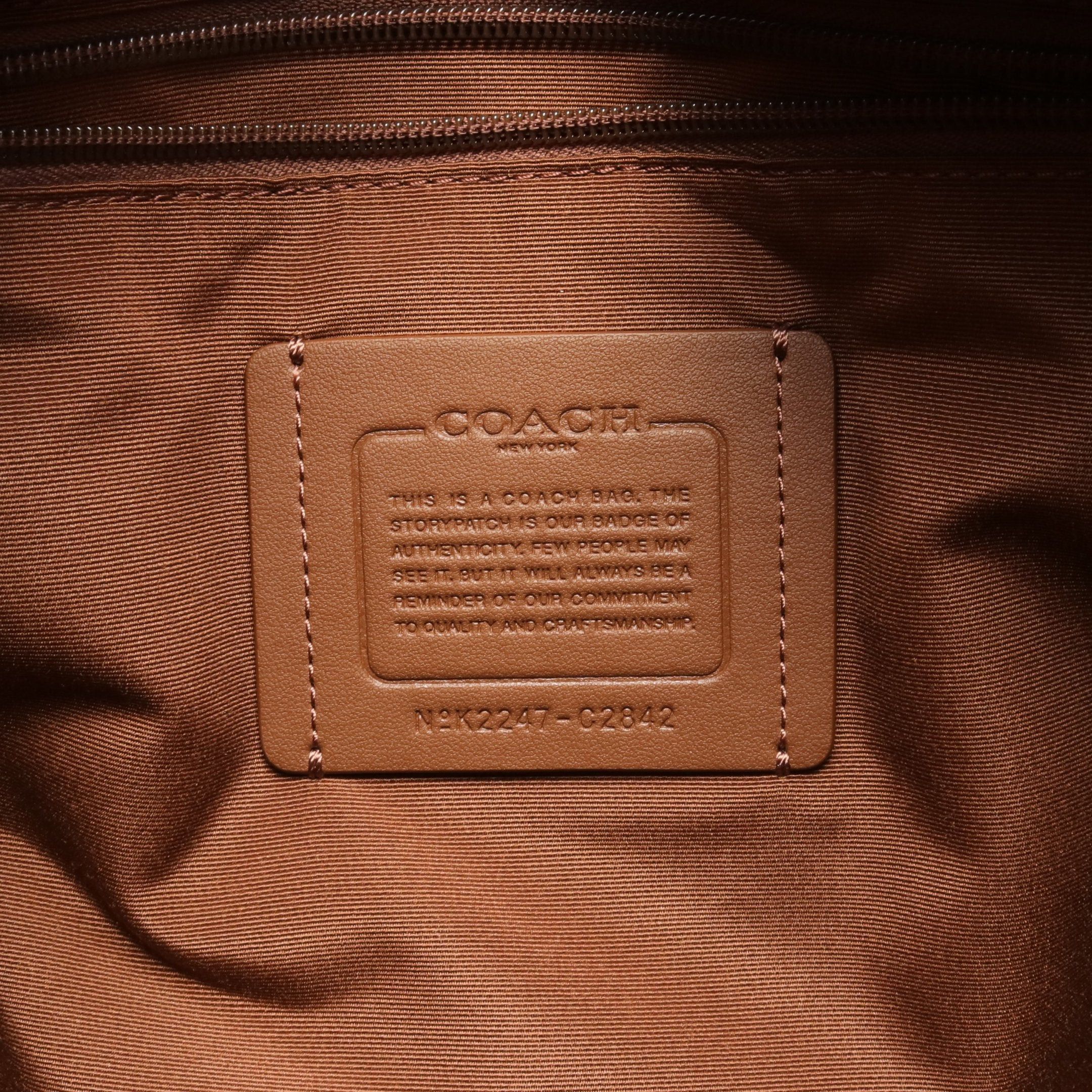 Coach Coach Beckett Business Tote Bag Leather Light Brown Size ONE SIZE - 4 Thumbnail