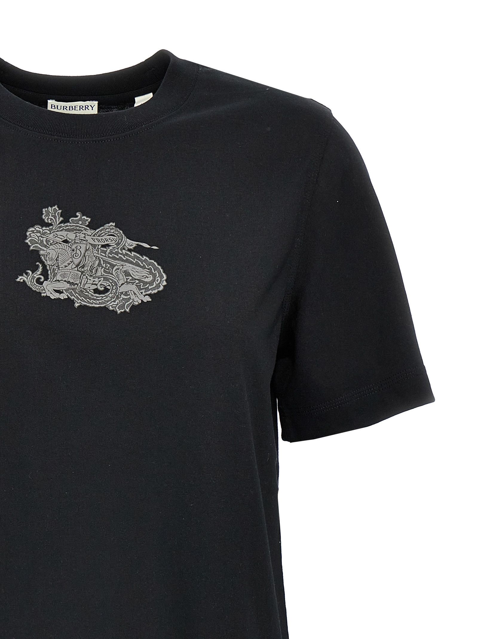 Burberry Logo Print T-Shirt Size XS / US 0-2 / IT 36-38 - 3 Thumbnail