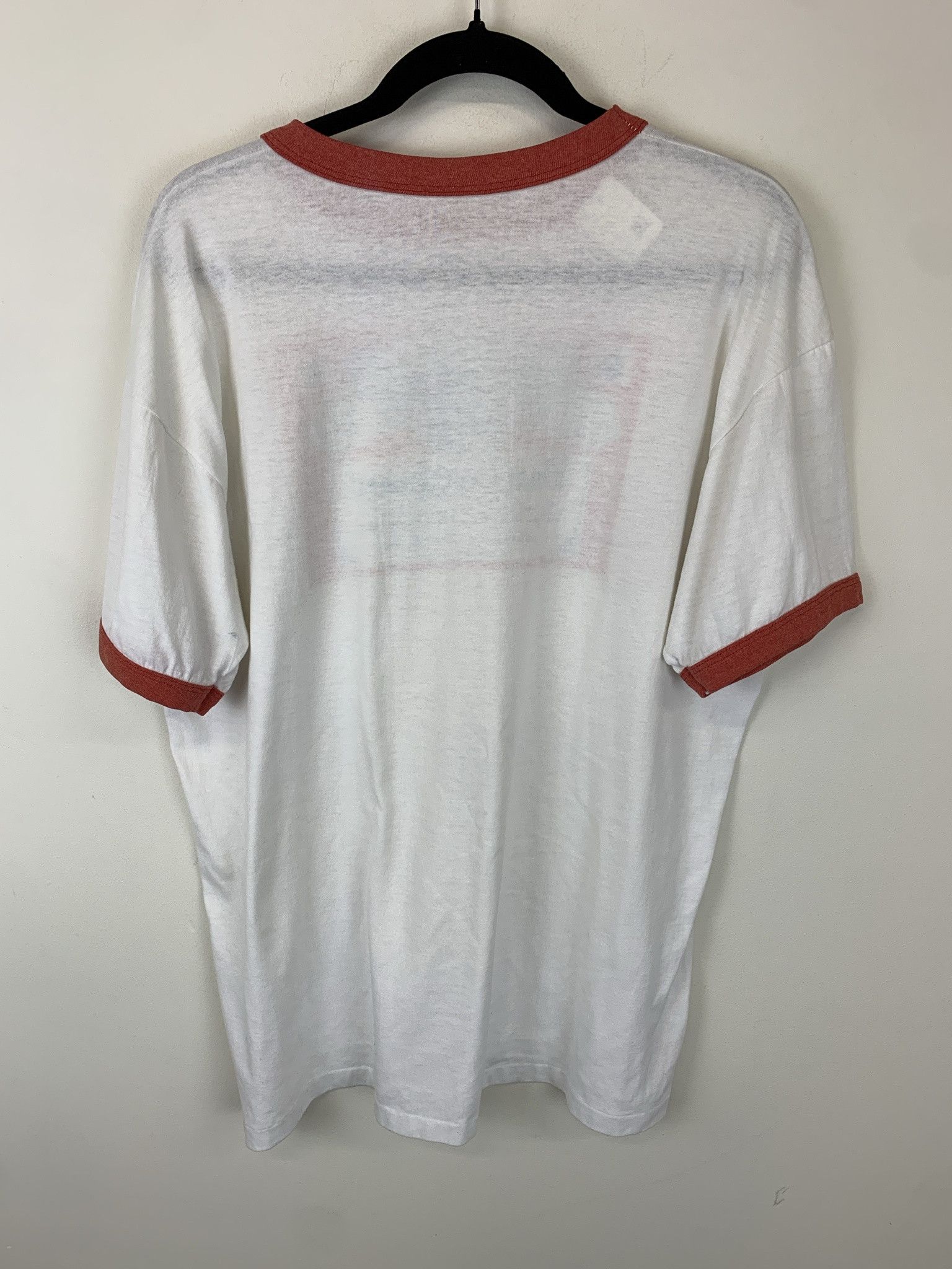 Vintage True Vintage Budweister Ringer Tee 1970s Single Stitch Tee Shirt Size L Size US L / EU 52-54 / 3 - 3 Thumbnail