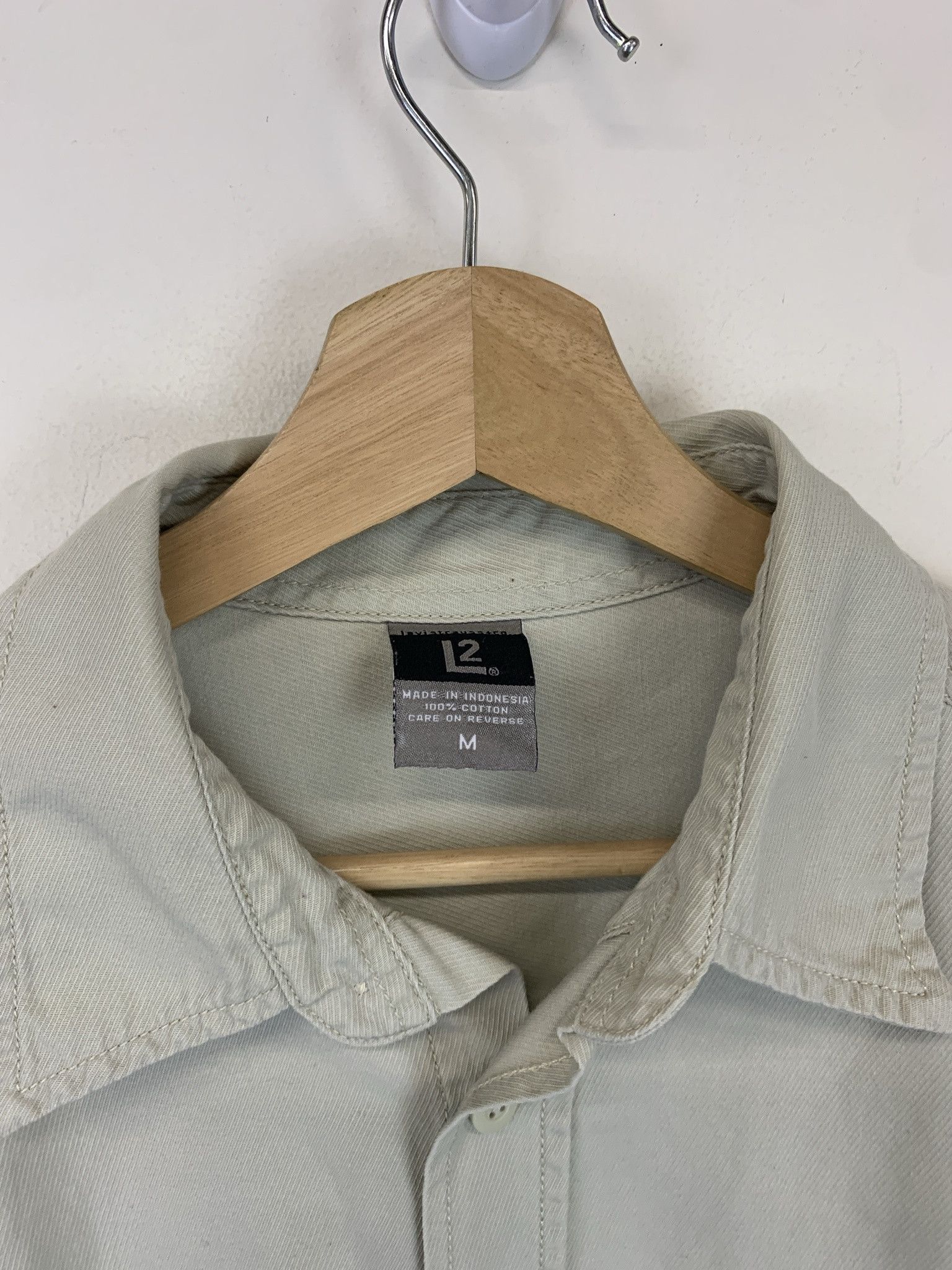 Flannel × Vintage Vintage 90s Y2k Levi's Strauss L2 Techwear Shirt Size M Size US M / EU 48-50 / 2 - 3 Thumbnail