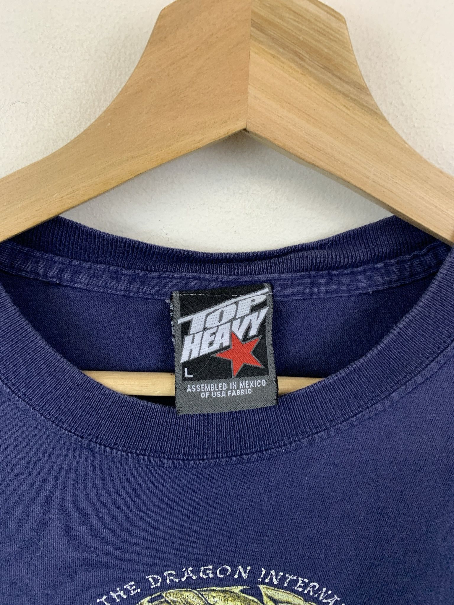 Vintage Vintage Dragon Puma Year of the Dragon Top Heavy 2000s Tee Shirt Size L Size US L / EU 52-54 / 3 - 2 Thumbnail
