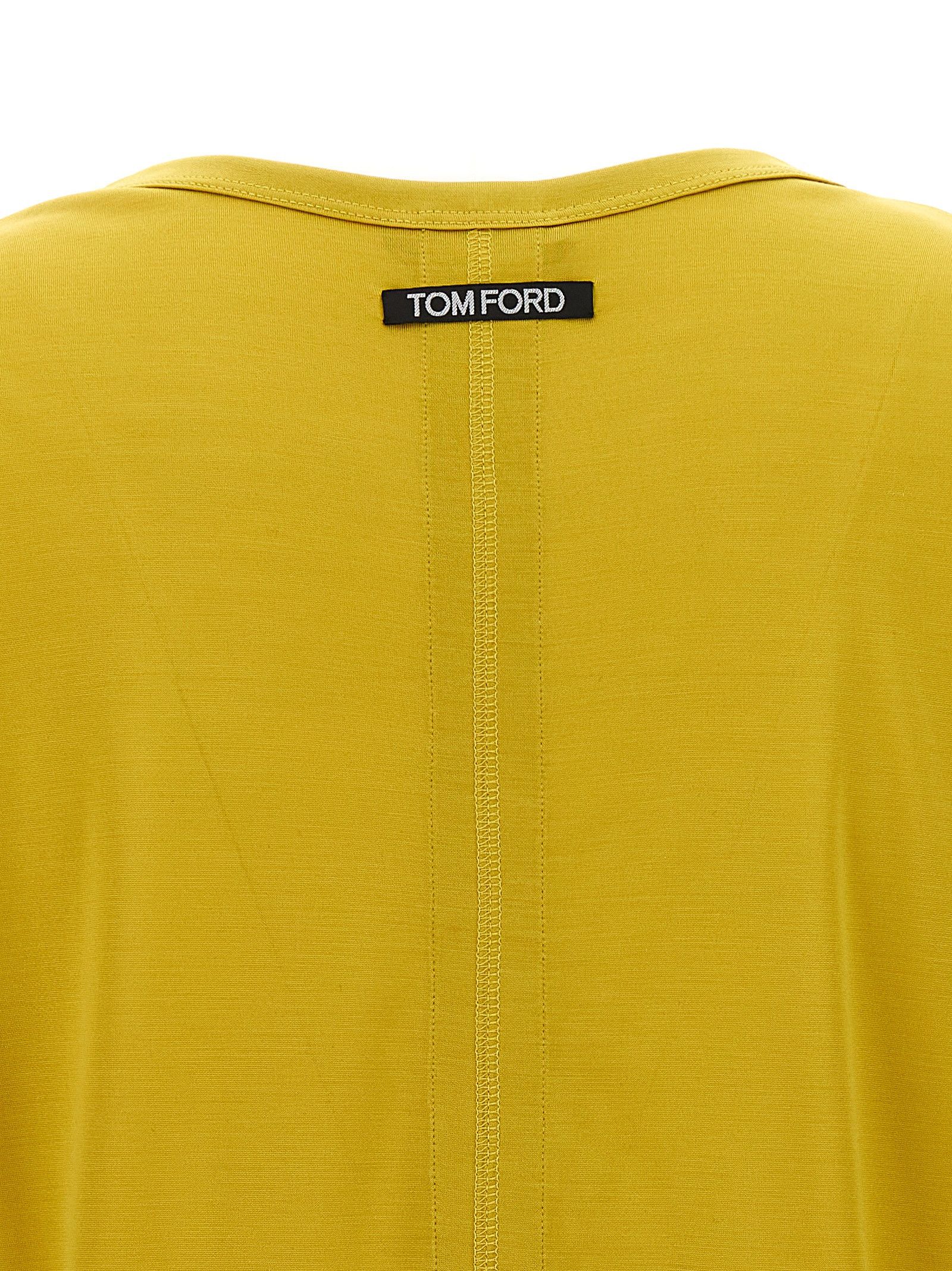 Tom Ford Silk T-Shirt Size XS / US 0-2 / IT 36-38 - 3 Thumbnail