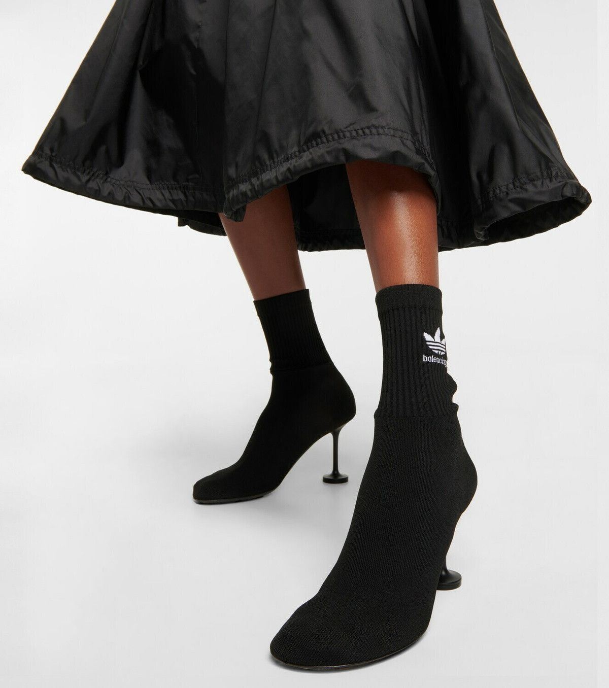 Balenciaga x Adidas Sock Boots in Black Size US 9 / IT 39 - 4 Thumbnail