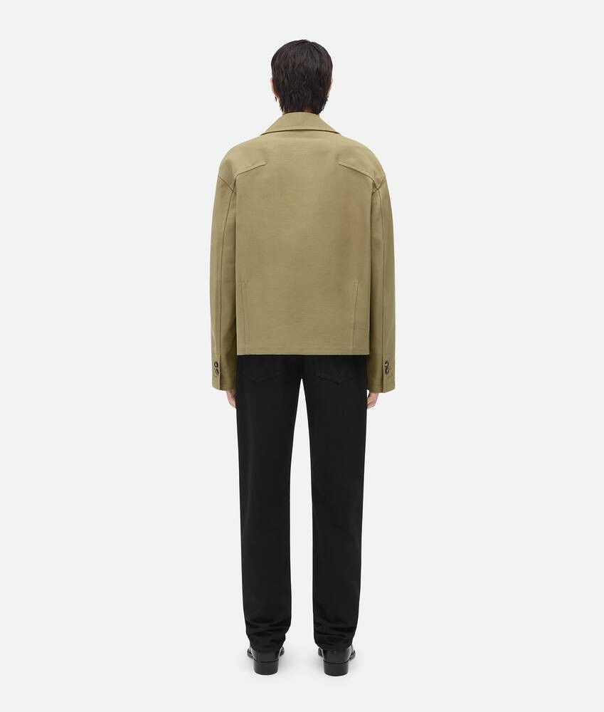Bottega Veneta Bottega Veneta Ottoman Light Cotton Jacket Size US S / EU 44-46 / 1 - 3 Thumbnail