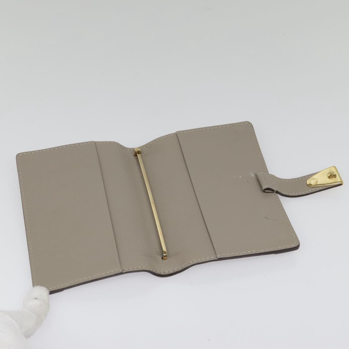 Louis Vuitton Agenda Cover Grey Leather Wallet (Pre-Owned) Size ONE SIZE - 8 Thumbnail
