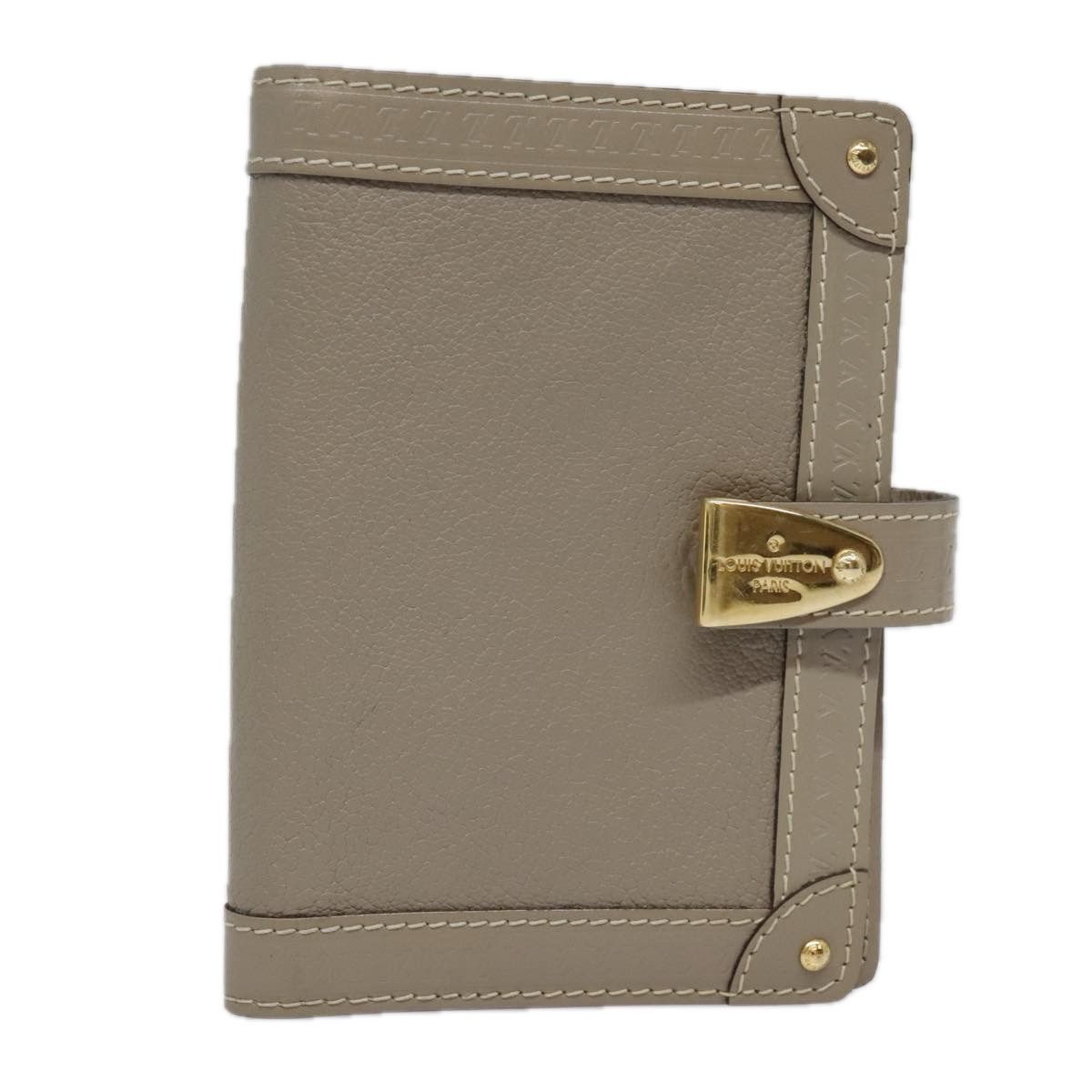Louis Vuitton Agenda Cover Grey Leather Wallet (Pre-Owned) Size ONE SIZE - 11 Thumbnail