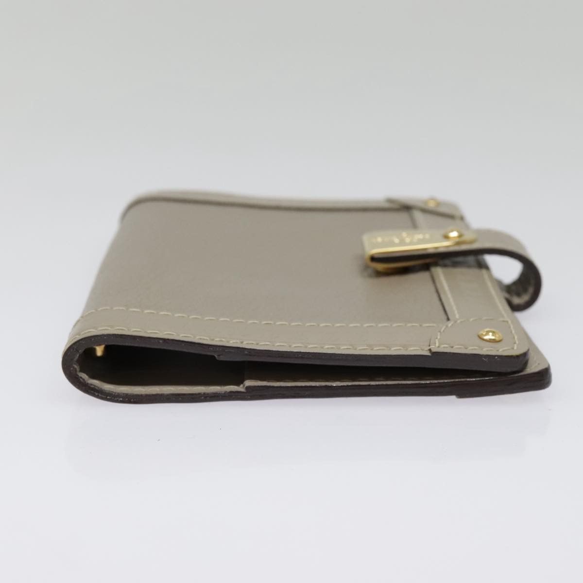 Louis Vuitton Agenda Cover Grey Leather Wallet (Pre-Owned) Size ONE SIZE - 3 Thumbnail