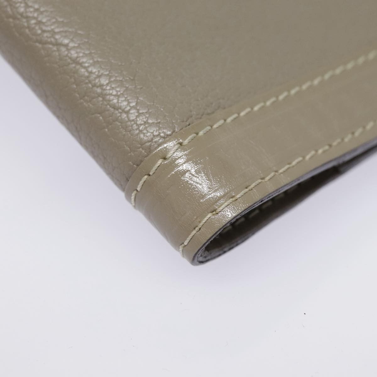 Louis Vuitton Agenda Cover Grey Leather Wallet (Pre-Owned) Size ONE SIZE - 12 Thumbnail