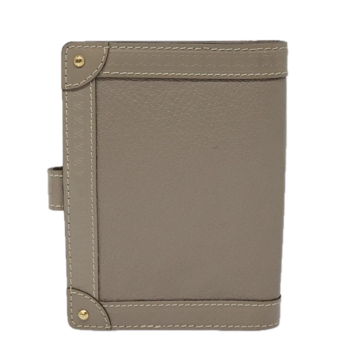 Louis Vuitton Agenda Cover Grey Leather Wallet (Pre-Owned) Size ONE SIZE - 2 Thumbnail