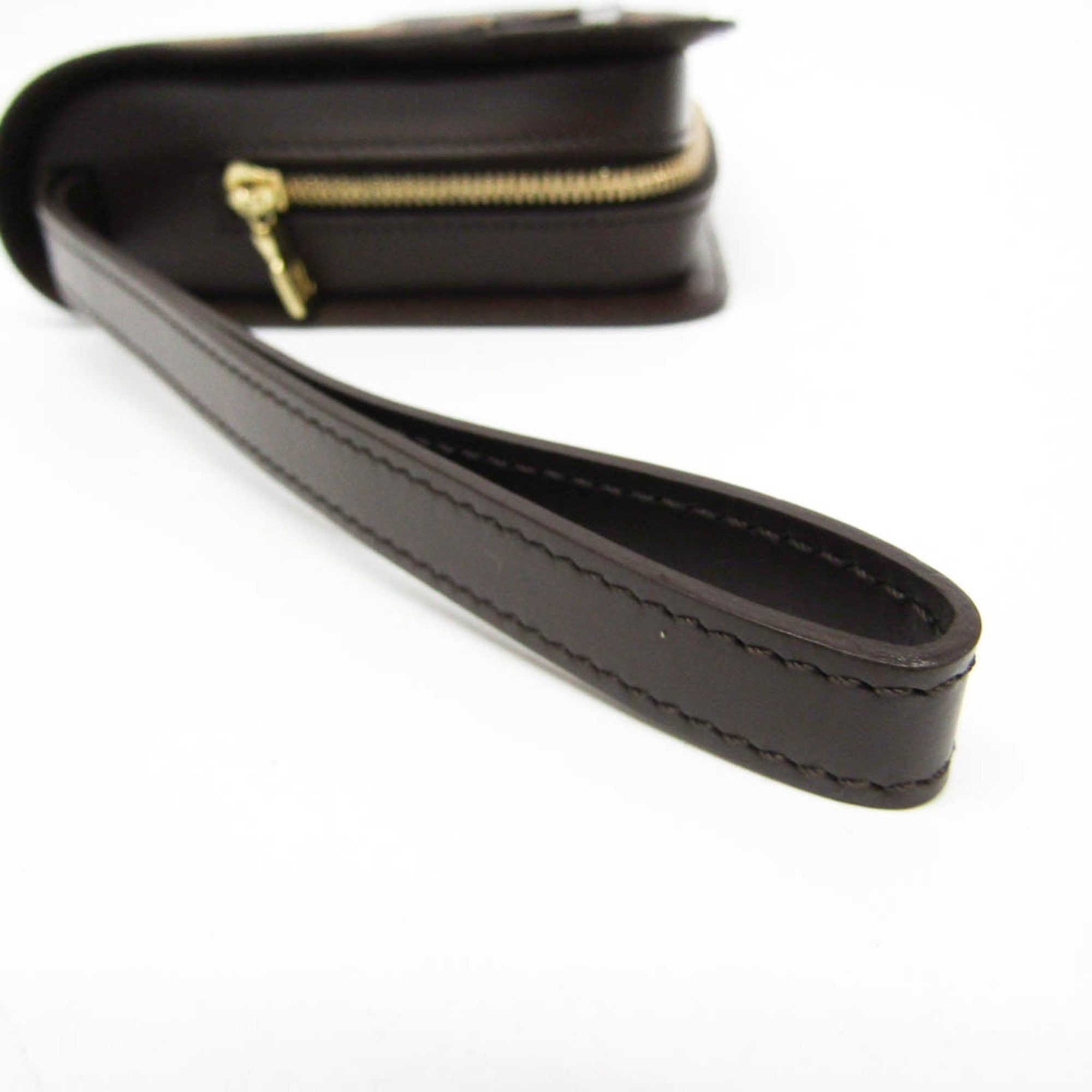 Louis Vuitton Saint-Louis Brown Canvas Clutch Bag (Pre-Owned) Size ONE SIZE - 3 Thumbnail