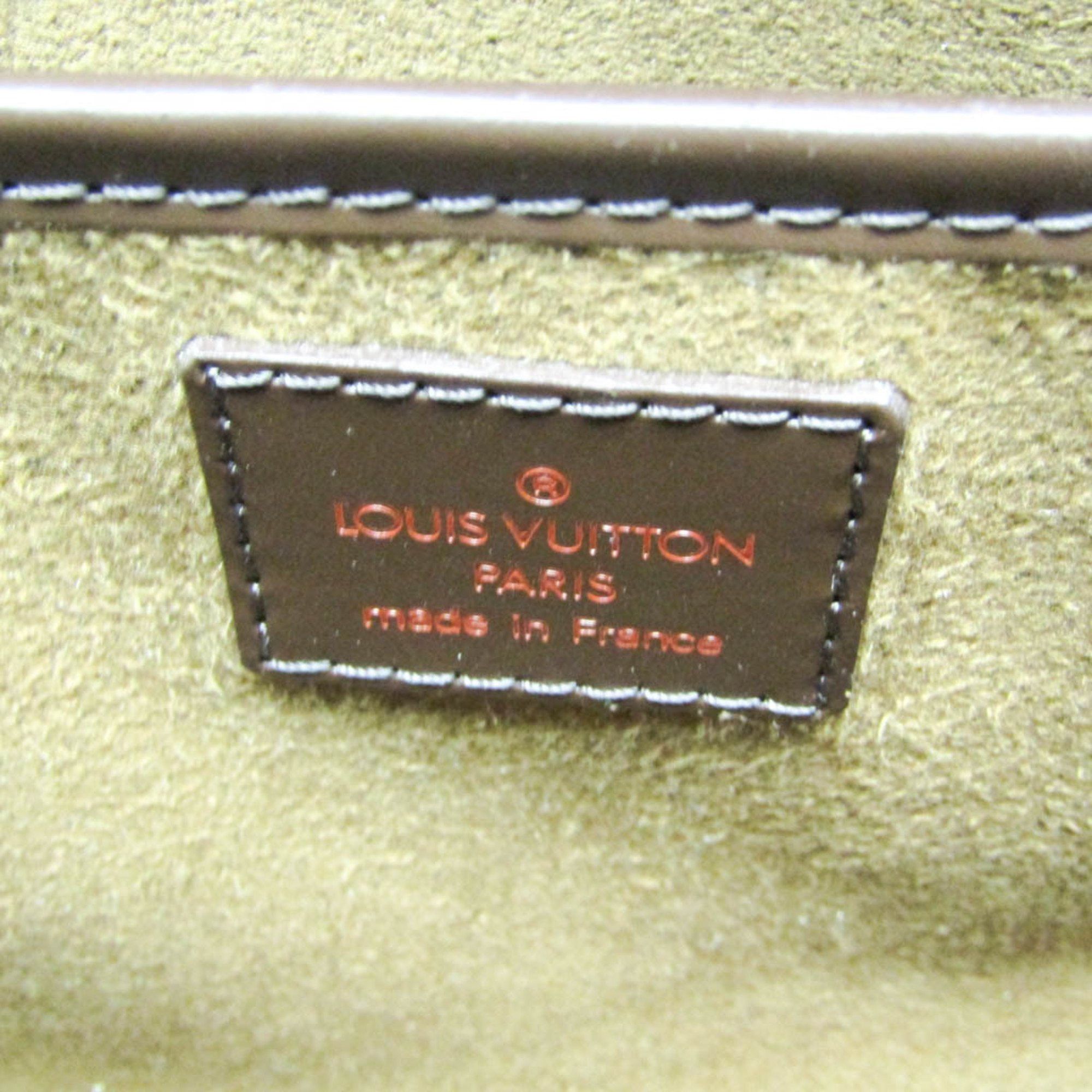 Louis Vuitton Saint-Louis Brown Canvas Clutch Bag (Pre-Owned) Size ONE SIZE - 9 Thumbnail