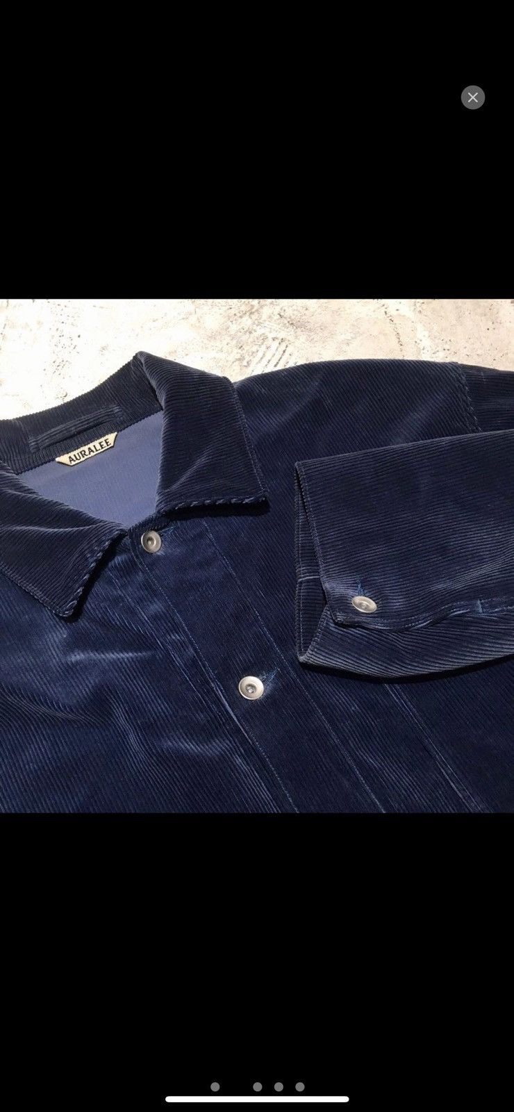 Auralee Aw17 corduroy coverall jacket | Grailed 