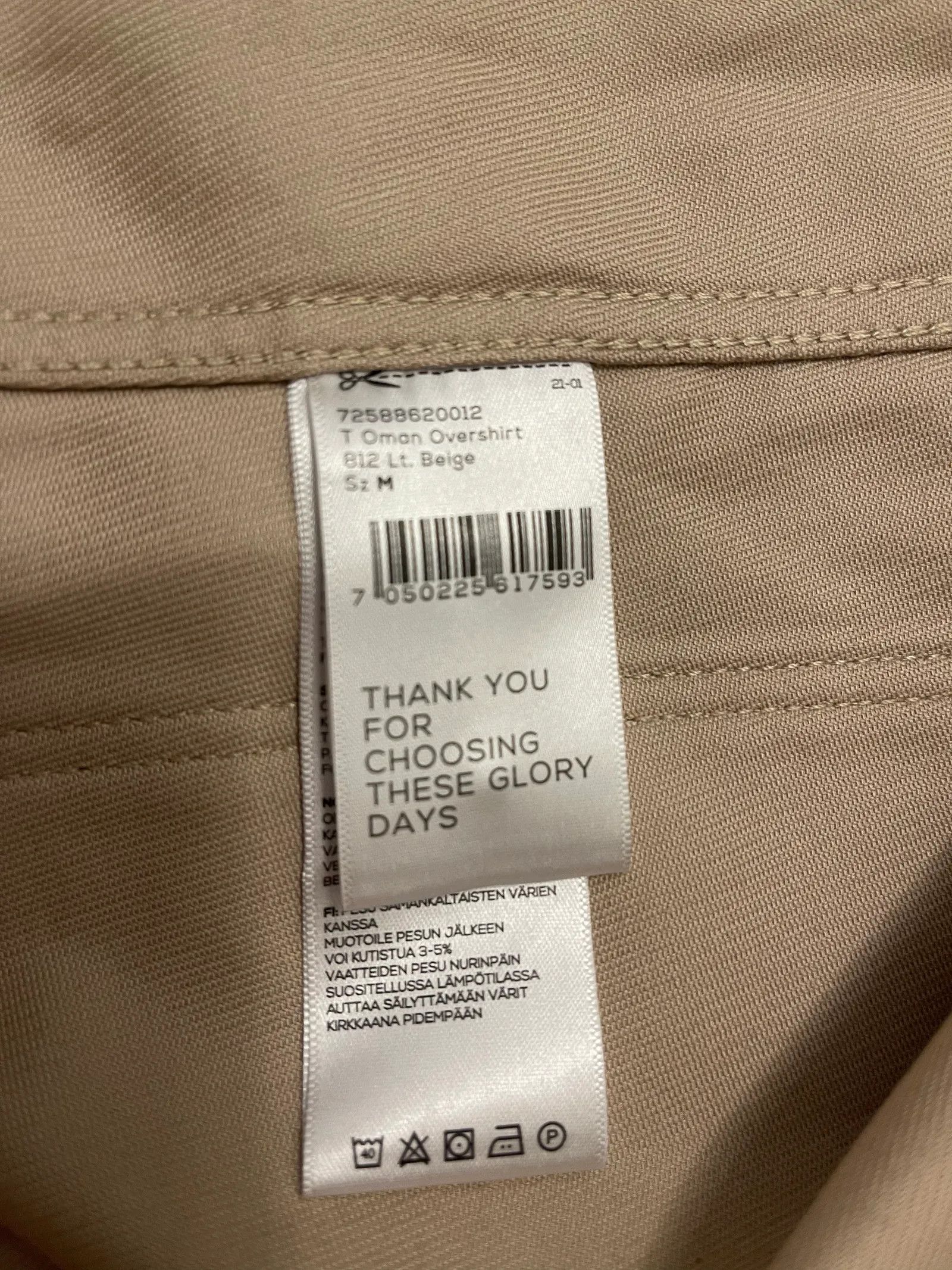 These Glory Days These Glory Days T Oman Overshirt Jacket Size US M / EU 48-50 / 2 - 3 Thumbnail