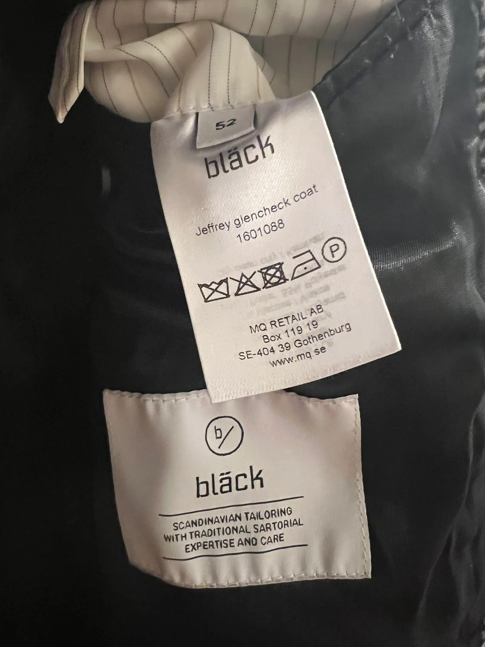 Other Bläck Jeffrey glencheck Coat Coat Size US L / EU 52-54 / 3 - 3 Thumbnail