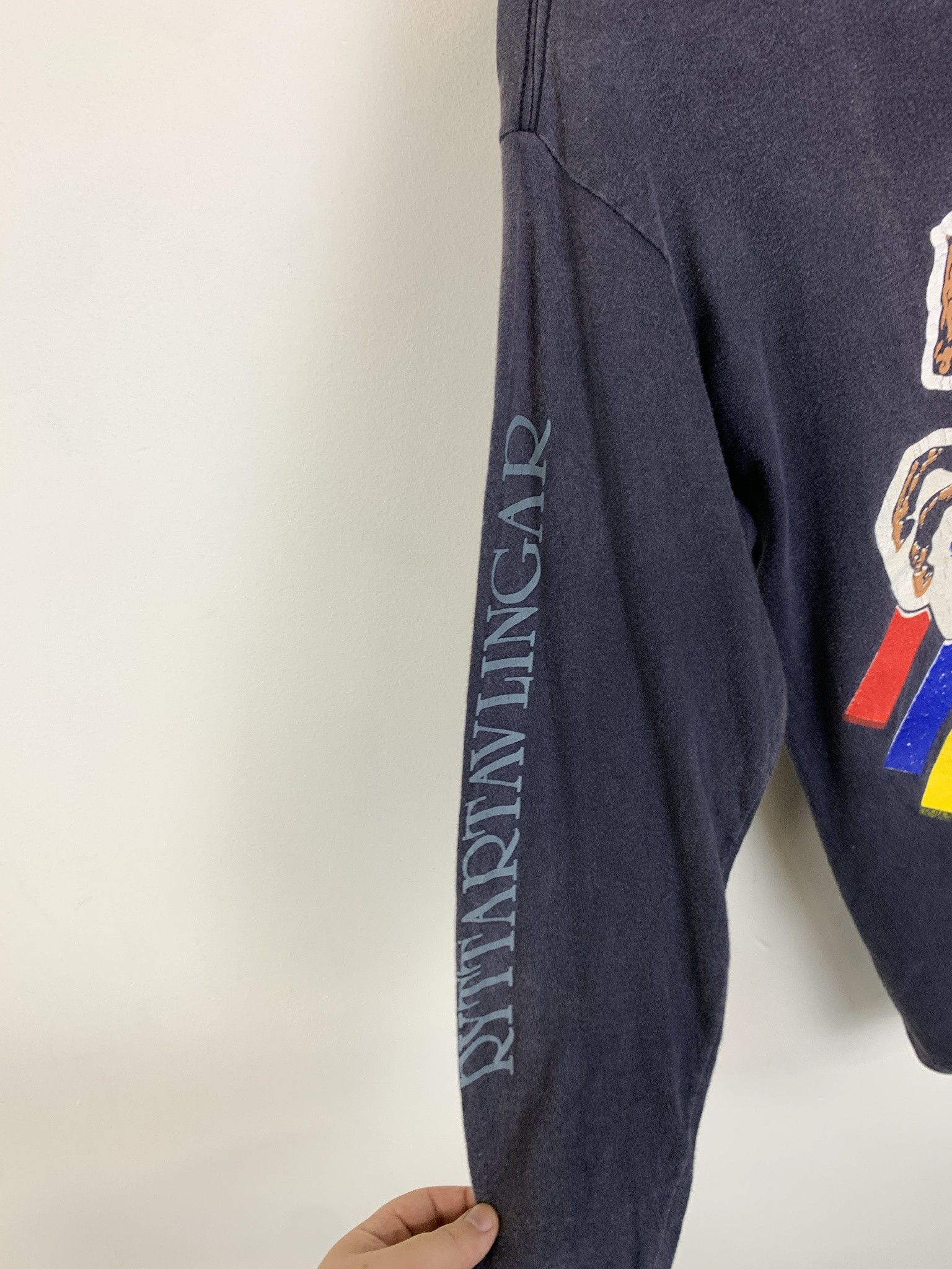 Adidas × Vintage Vintage Adidas 1956 Stalkholm Olympics Longsleeve Single Stitch Tee Size M Size US M / EU 48-50 / 2 - 5 Thumbnail