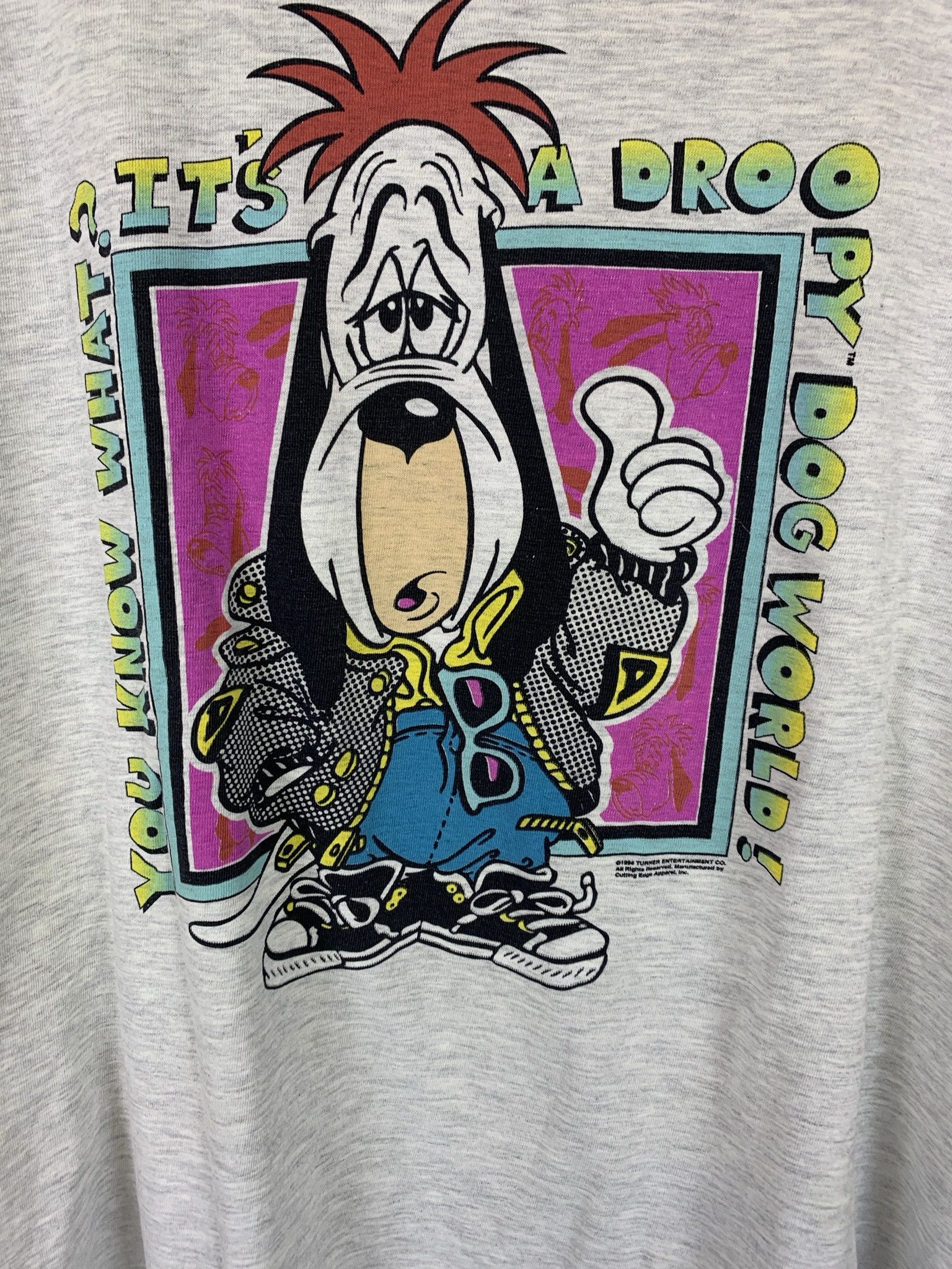 Vintage Vintage 1970s Droopy Dog World Single Stitch 1980s Tee Size L Size US L / EU 52-54 / 3 - 2 Thumbnail