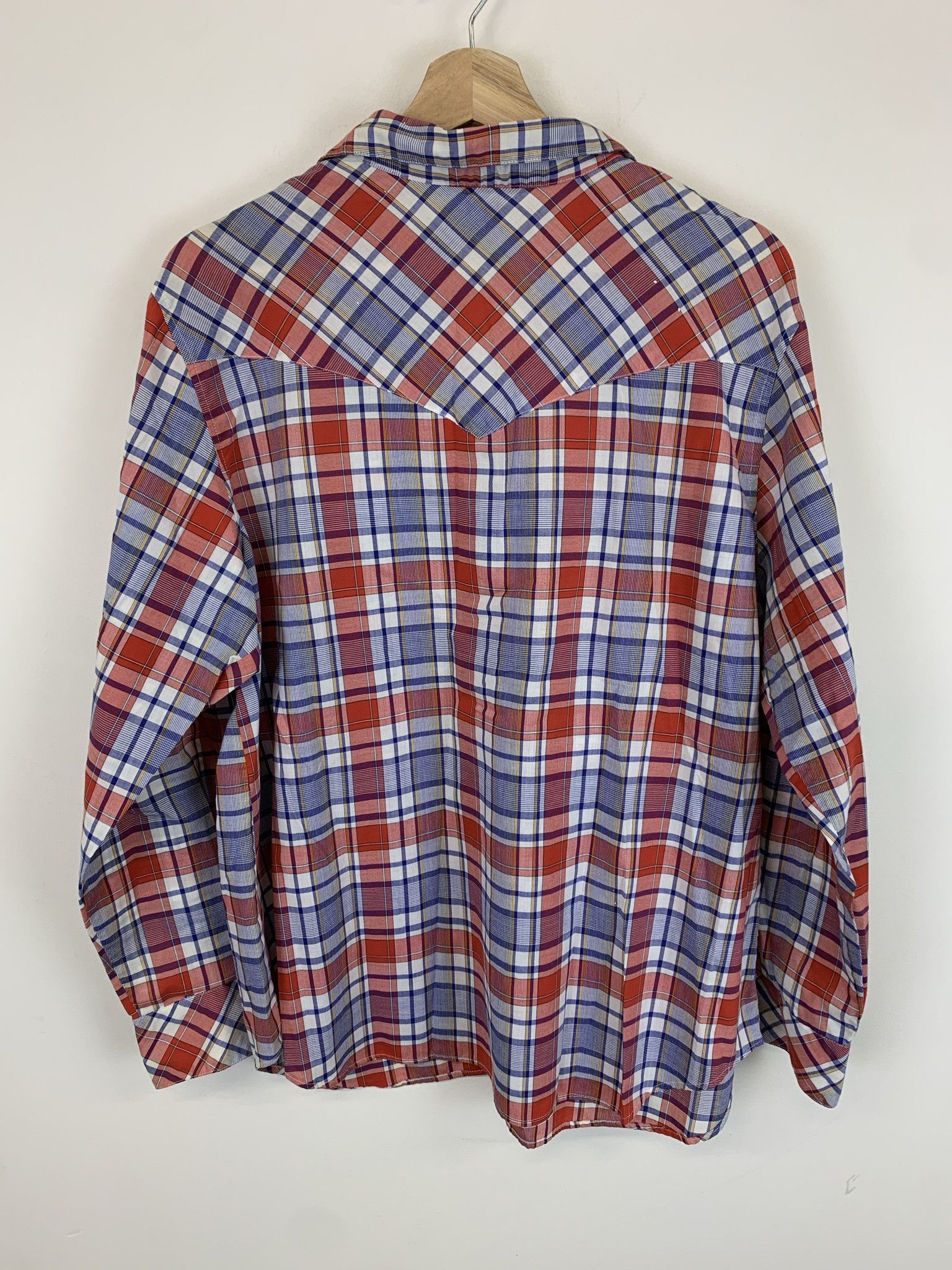 Vintage Vintage 1990s Levi's Strauss Pearl Snap Western Shirt Size L Size US L / EU 52-54 / 3 - 3 Thumbnail