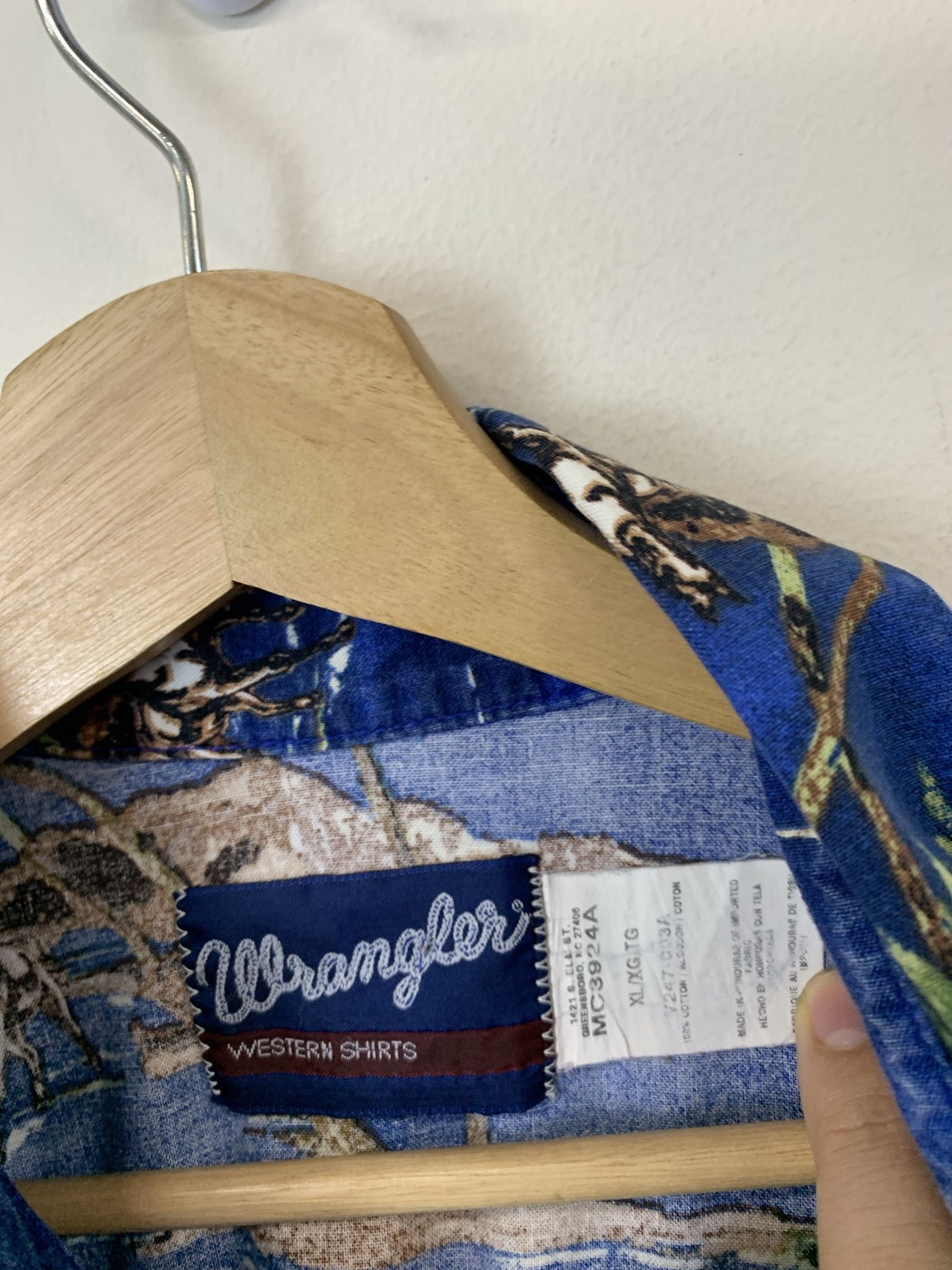 Flannel × Vintage Vintage Running Horses Button Up Western Shirt Size XXL Size US XXL / EU 58 / 5 - 2 Thumbnail