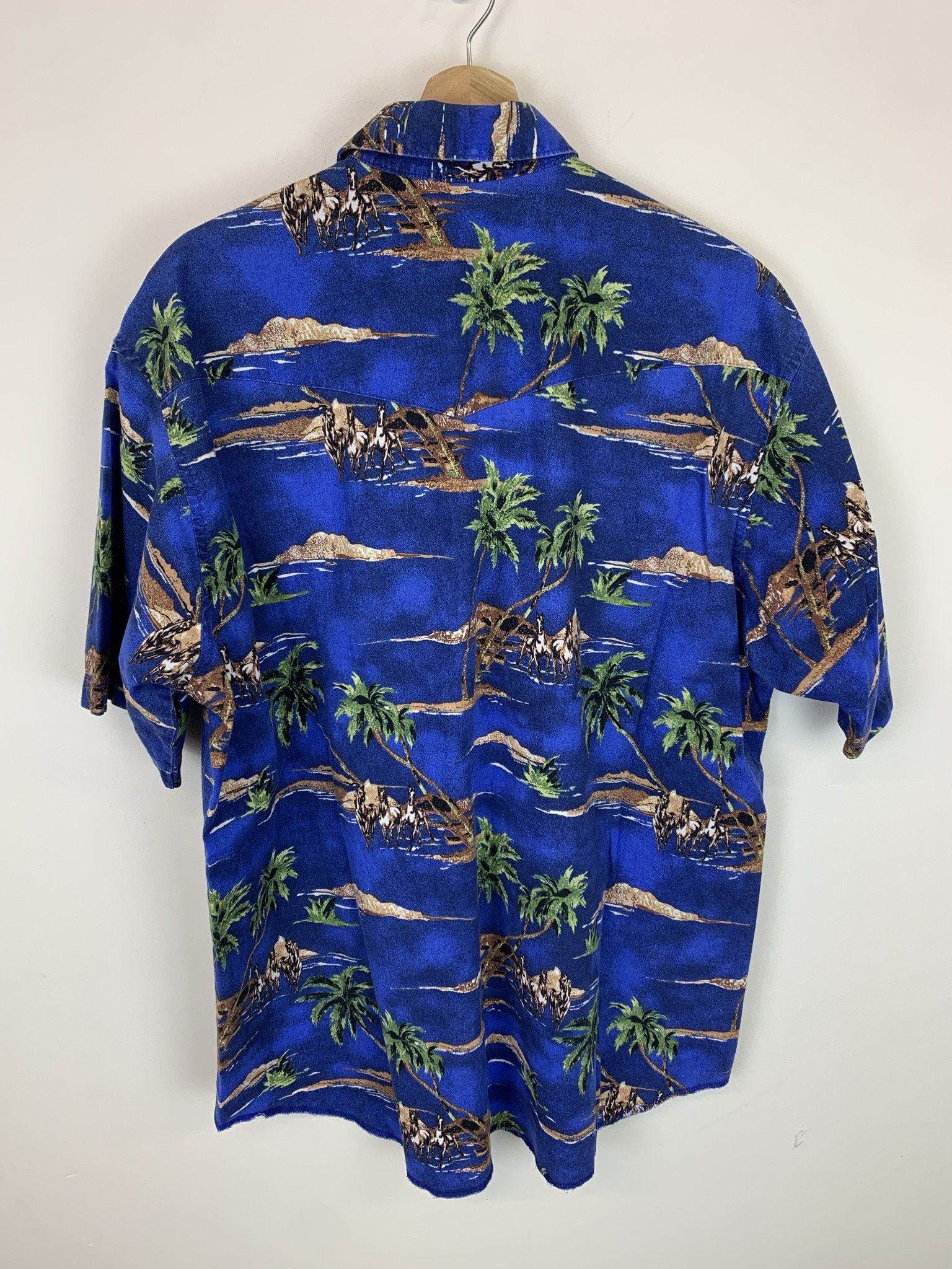 Flannel × Vintage Vintage Running Horses Button Up Western Shirt Size XXL Size US XXL / EU 58 / 5 - 3 Thumbnail