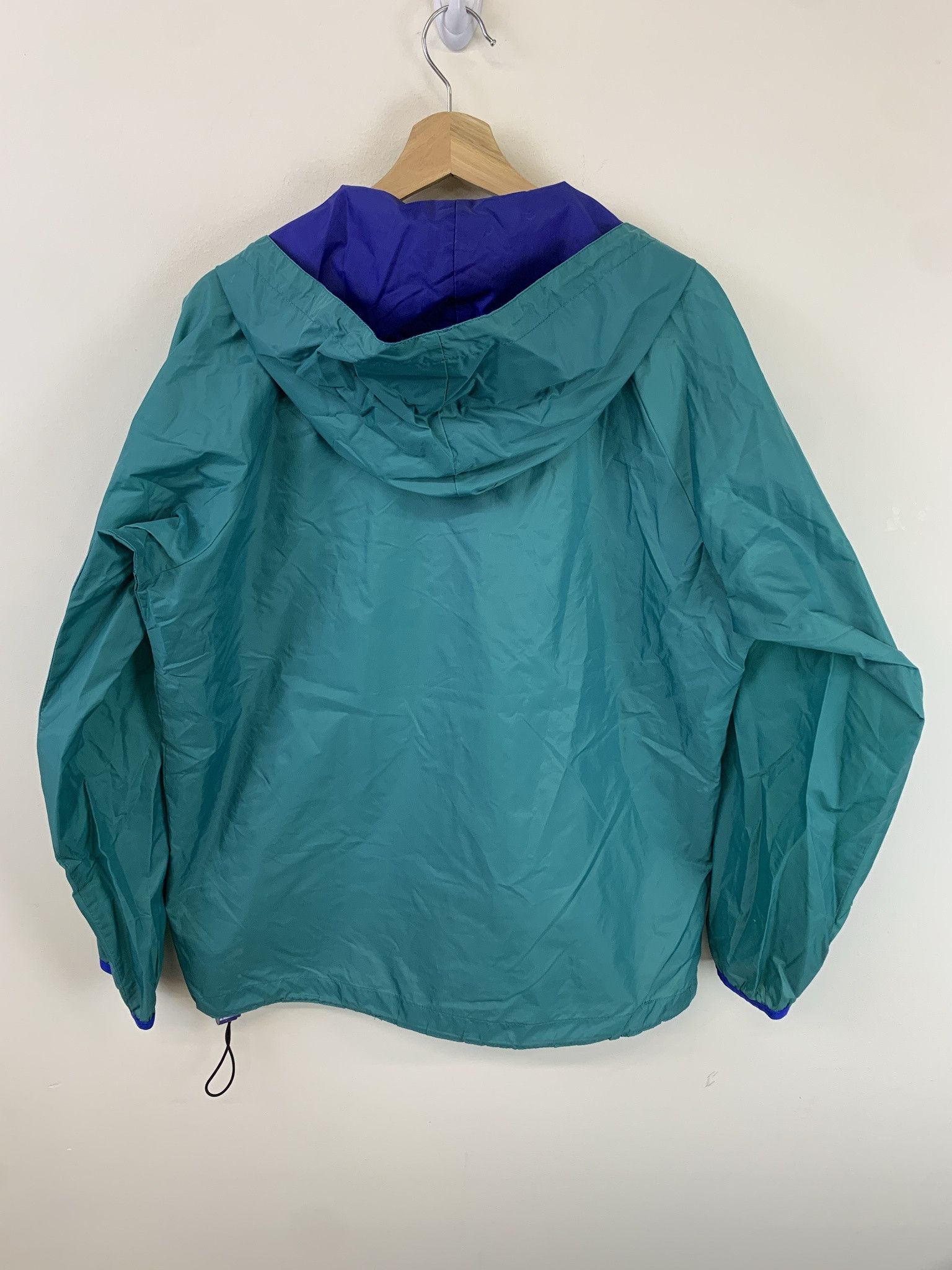 Sierra Designs Vintage 1990s Sierra Design Teal Blue Anorak Light Windbreaker Size XL Size US L / EU 52-54 / 3 - 3 Thumbnail