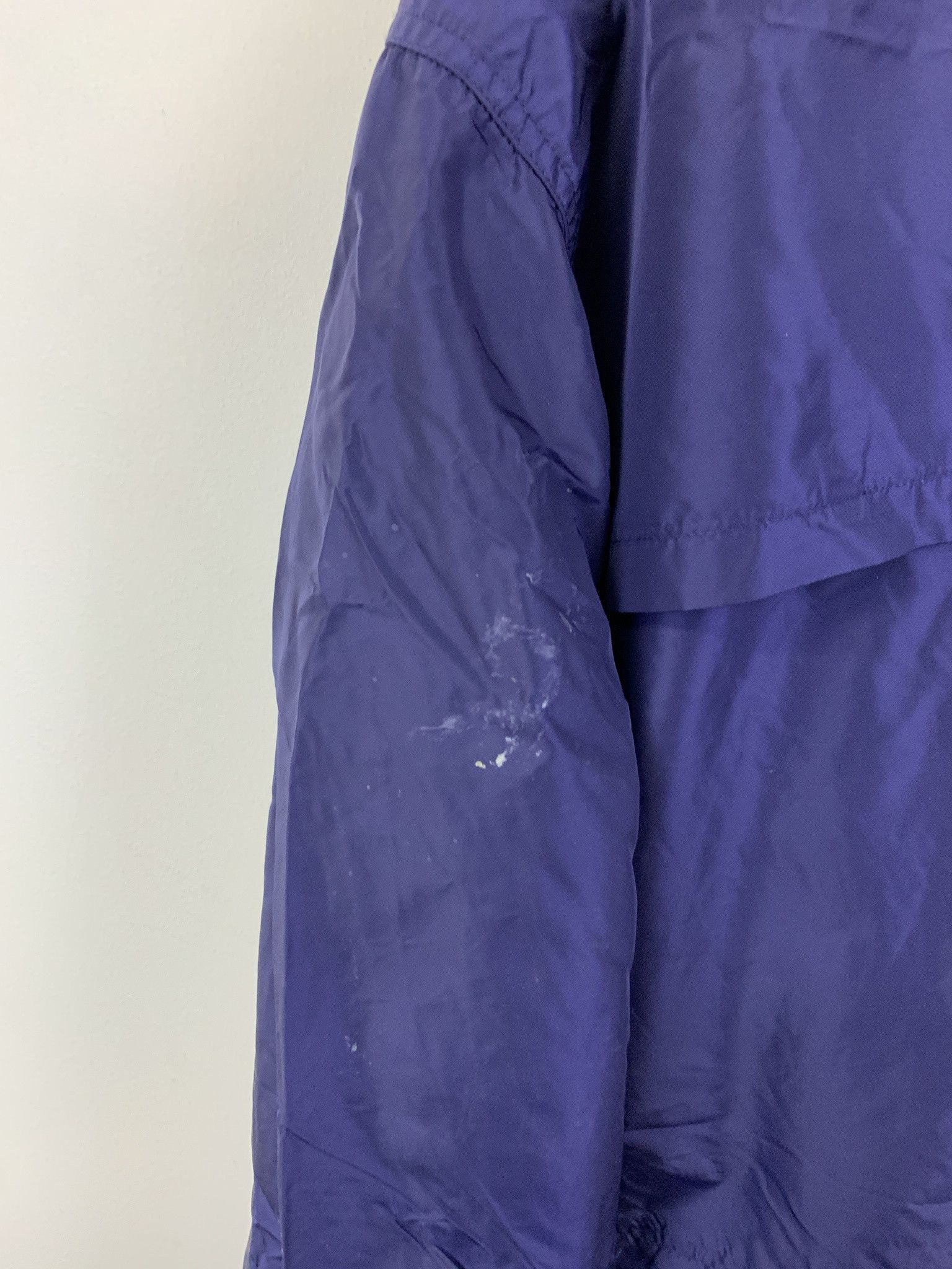 Polo Ralph Lauren Vintage 1990s Polo Ralph Lauren Navy Windbreaker Jacket Size XL Size US XL / EU 56 / 4 - 4 Thumbnail