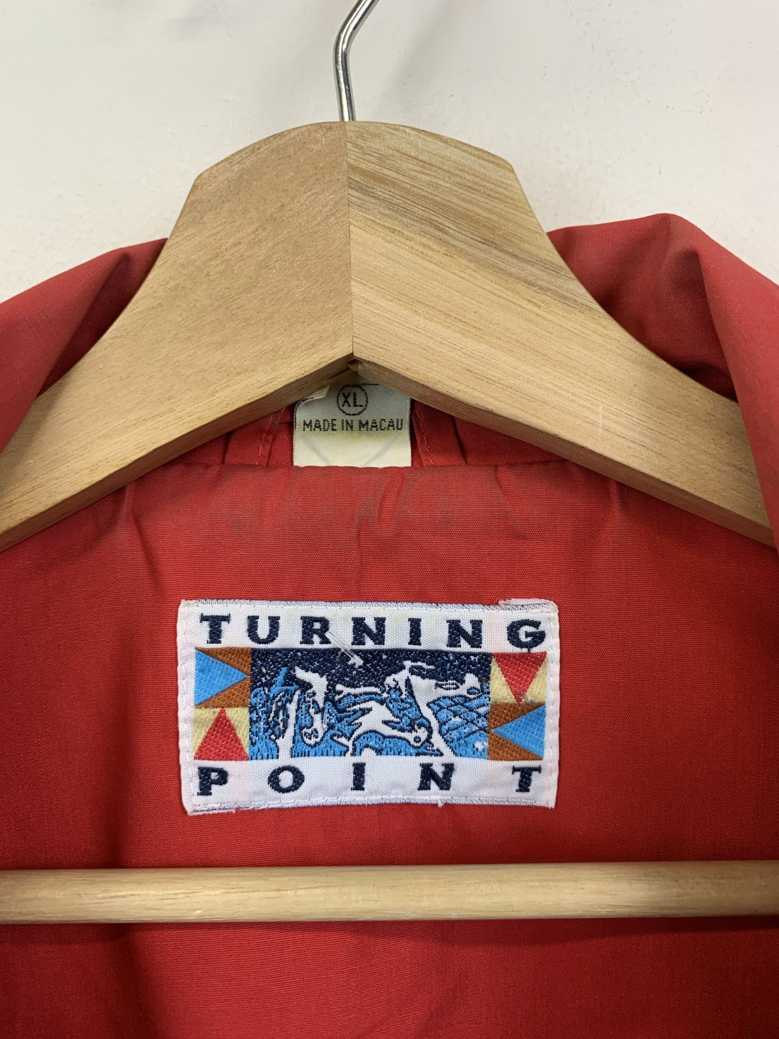 NASCAR Vintage 1990s Catterpillar Work Jacket Black Red Windbreaker Size XL Size US XL / EU 56 / 4 - 2 Thumbnail