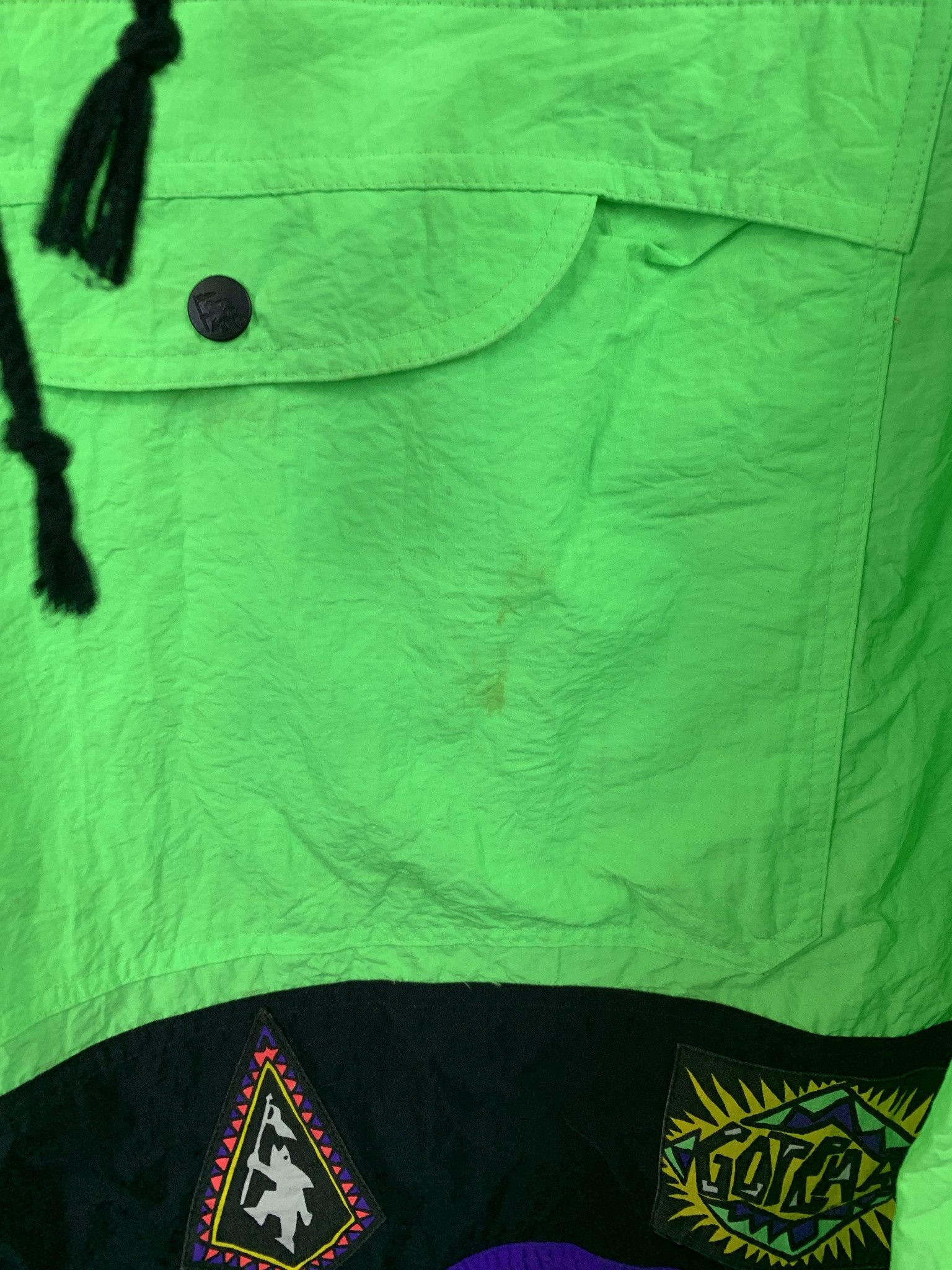 Other Vintage 1990s Gotcha Neon Anorak Windbreaker Size M Size US M / EU 48-50 / 2 - 3 Thumbnail