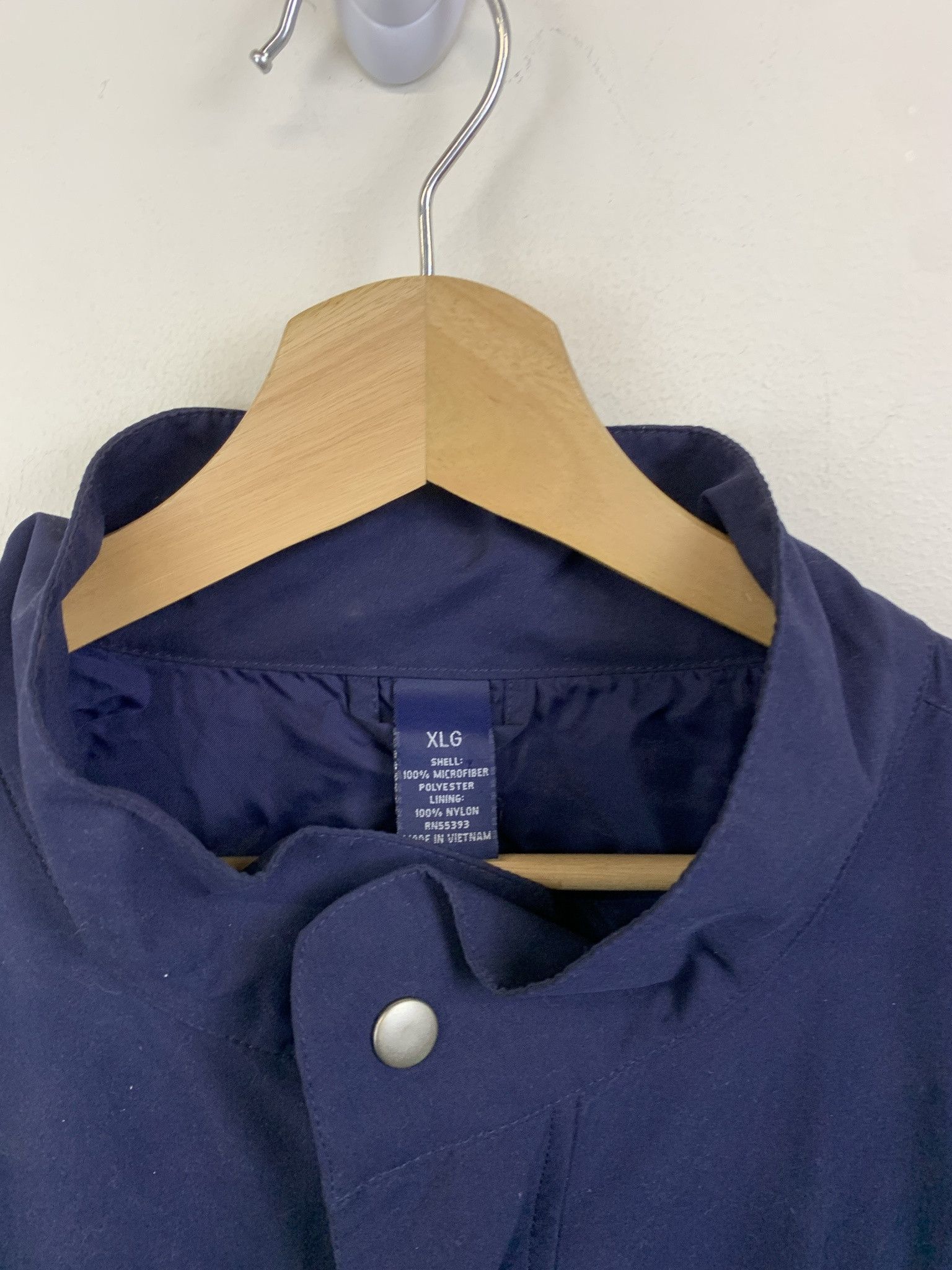 NASCAR Vintage Bobby Labonte Navy Quarterzip Removable Sleeves Jacket Size XL Size US XL / EU 56 / 4 - 2 Thumbnail