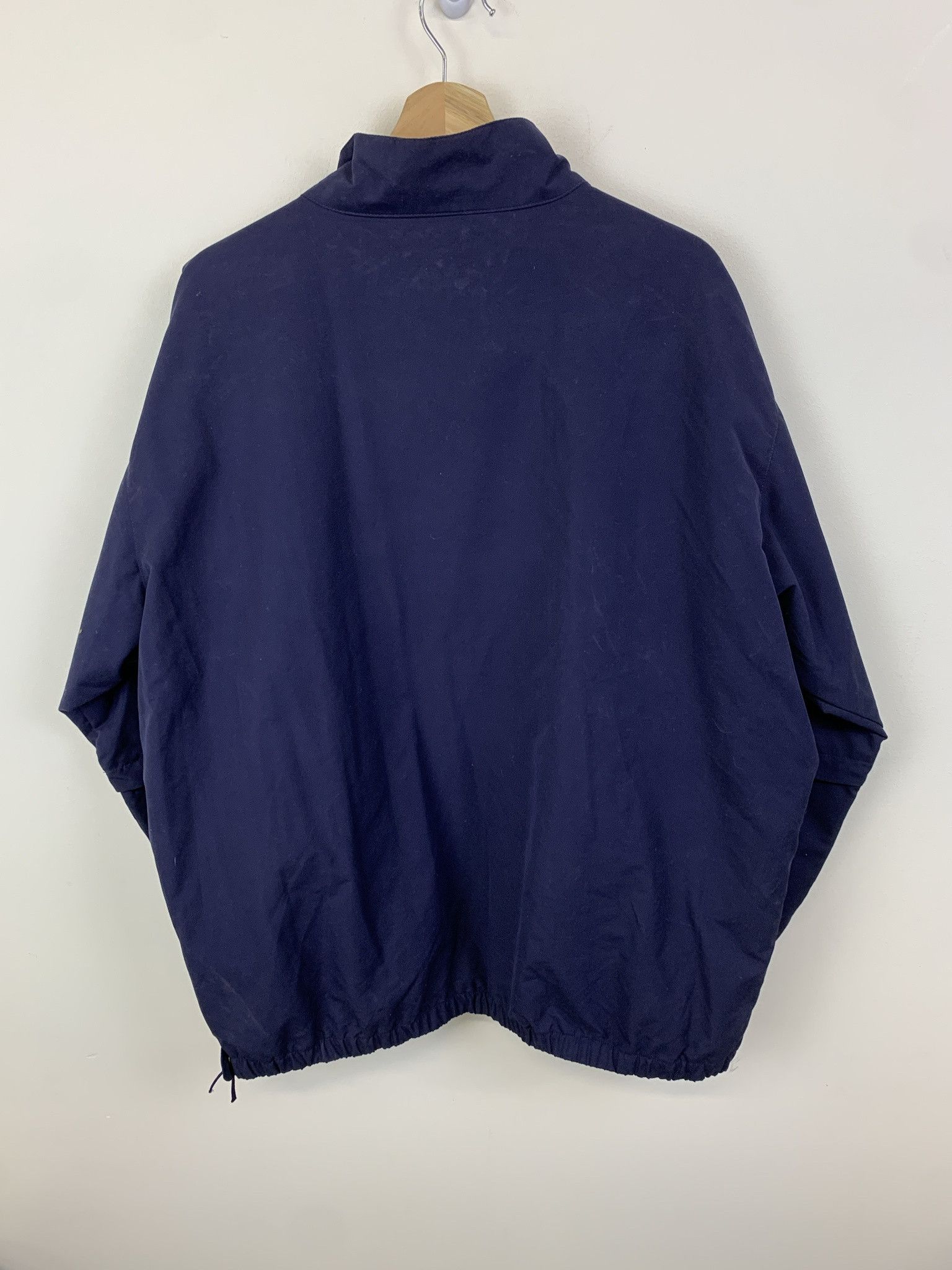 NASCAR Vintage Bobby Labonte Navy Quarterzip Removable Sleeves Jacket Size XL Size US XL / EU 56 / 4 - 4 Thumbnail