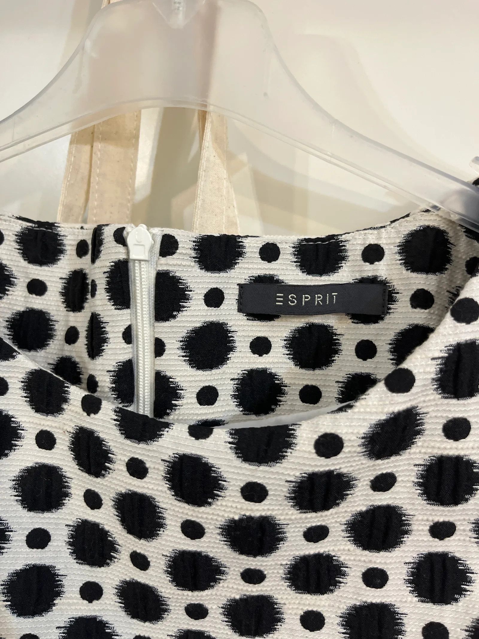 Esprit Esprit Svart/vit klänning Dress Size S / US 4 / IT 40 - 2 Thumbnail