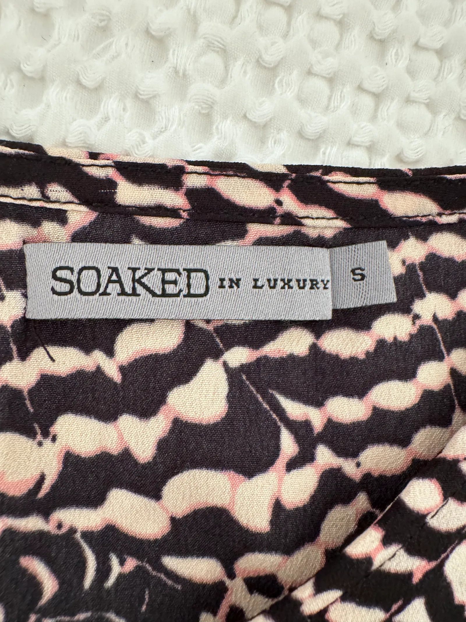 Other Soaked In Luxury Looptop Blouse Size S / US 4 / IT 40 - 2 Thumbnail