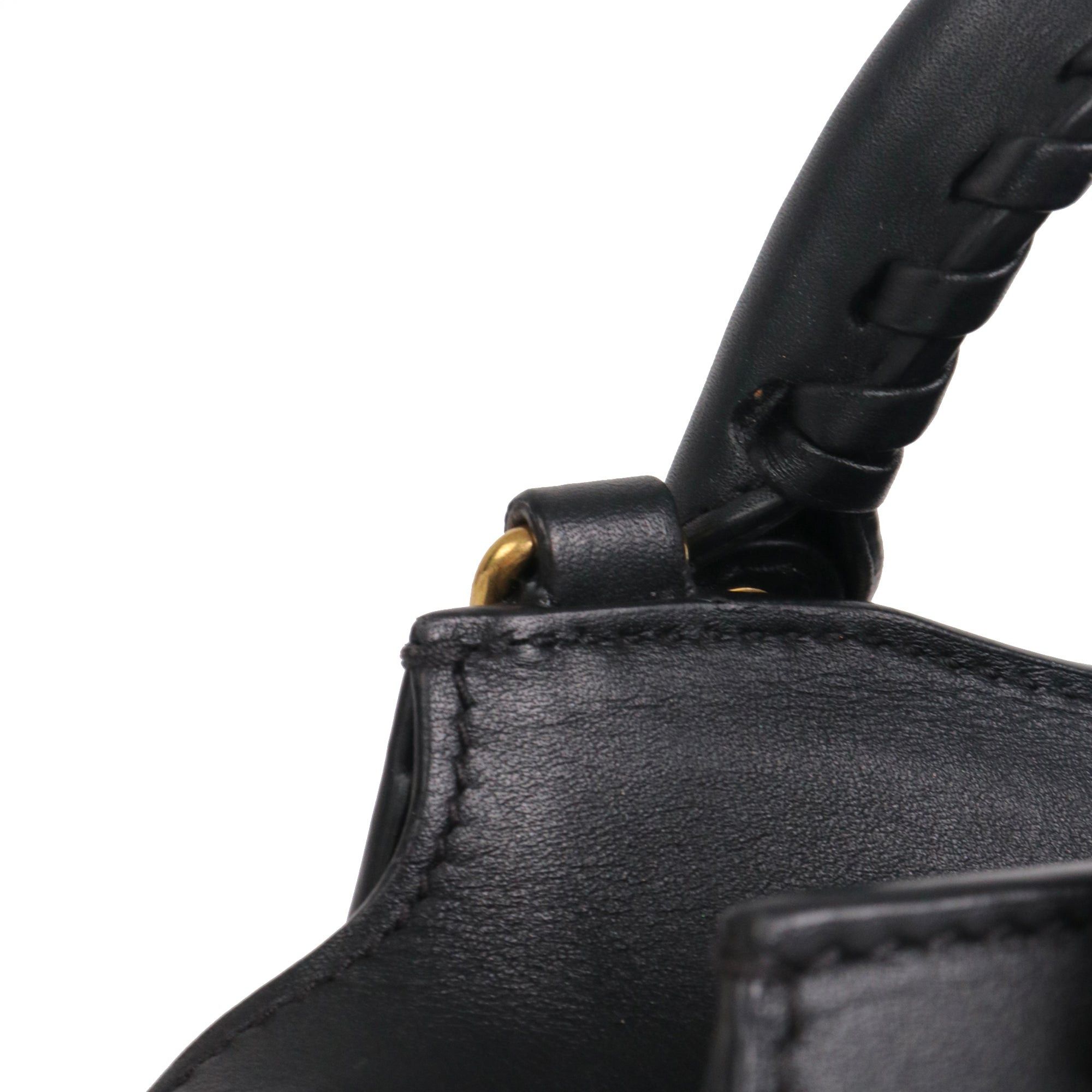 Balenciaga BALENCIAGA - Neo Classic Balenciaga nano shoulder bag in black smooth leather Size ONE SIZE - 6 Thumbnail