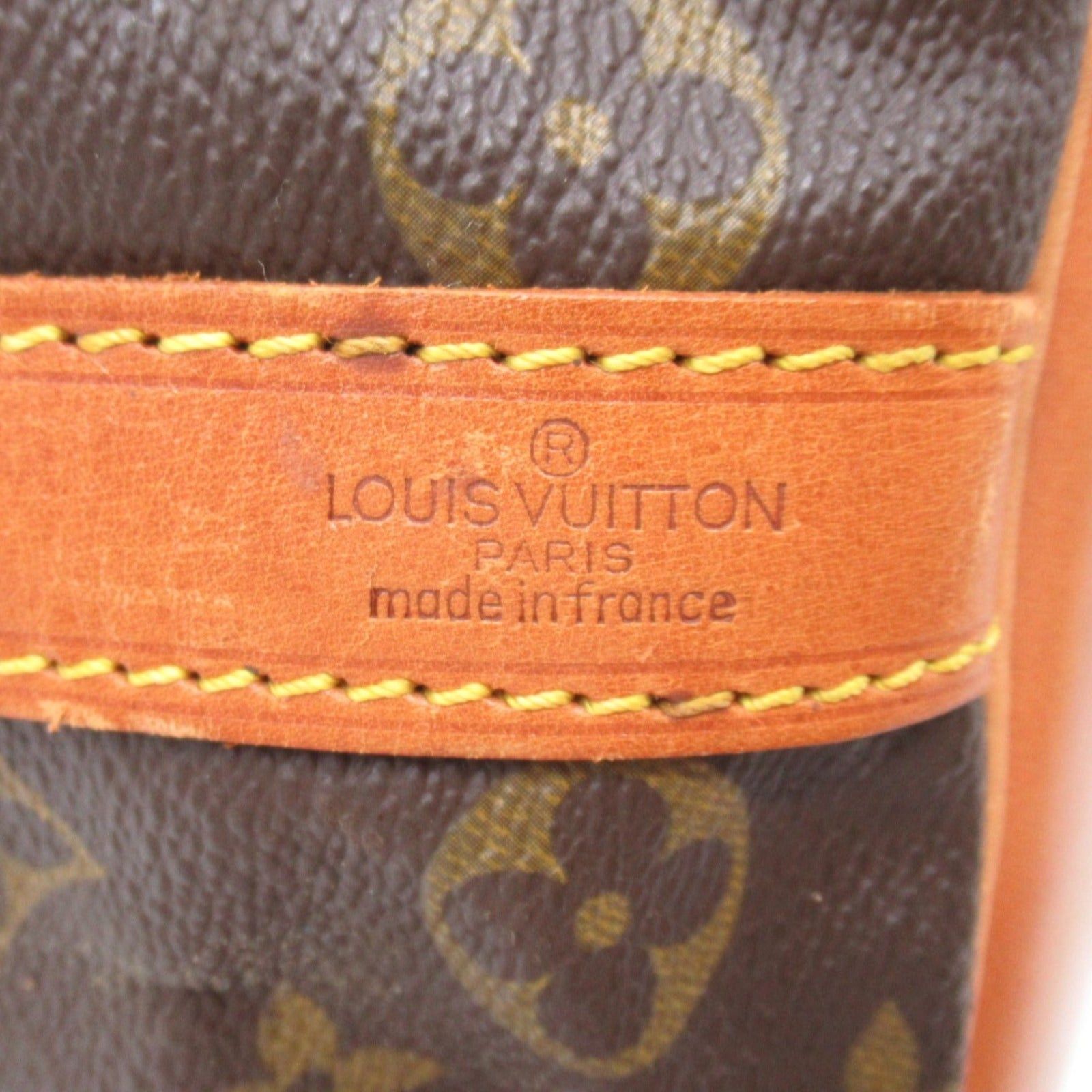 Louis Vuitton Louis Vuitton Petit Noe Shoulder Bag Coated Canvas Monogram Brown Size ONE SIZE - 6 Thumbnail