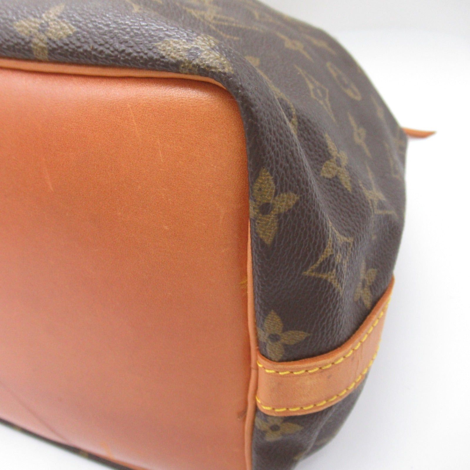 Louis Vuitton Louis Vuitton Petit Noe Shoulder Bag Coated Canvas Monogram Brown Size ONE SIZE - 9 Thumbnail