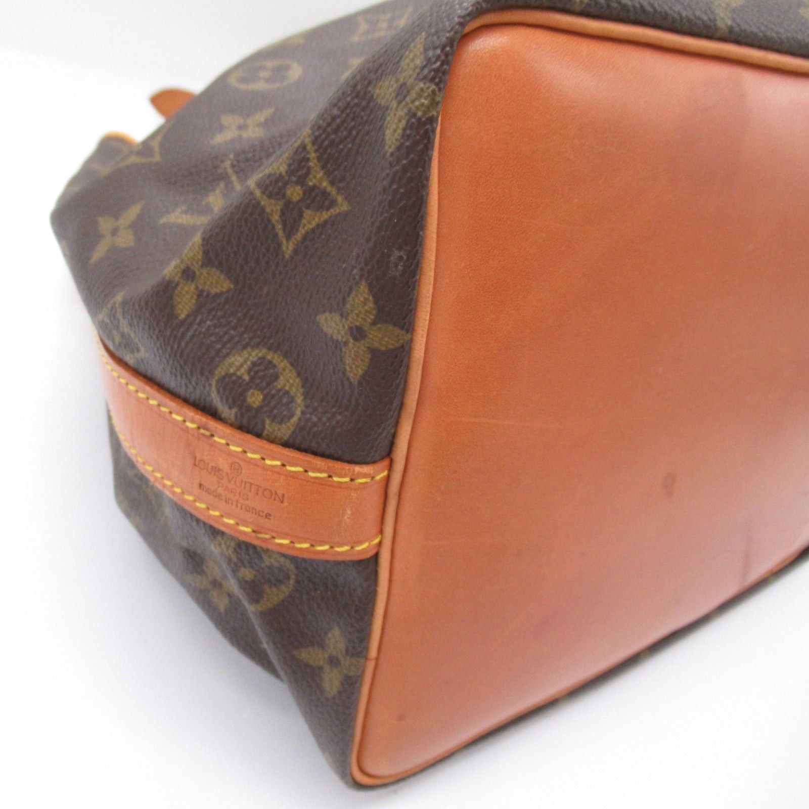 Louis Vuitton Louis Vuitton Petit Noe Shoulder Bag Coated Canvas Monogram Brown Size ONE SIZE - 10 Thumbnail