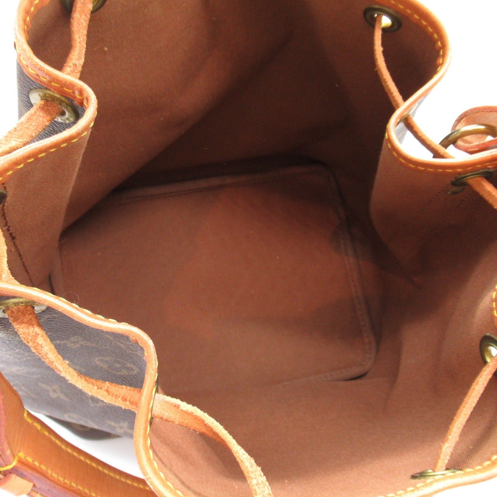 Louis Vuitton Louis Vuitton Petit Noe Shoulder Bag Coated Canvas Monogram Brown Size ONE SIZE - 5 Thumbnail