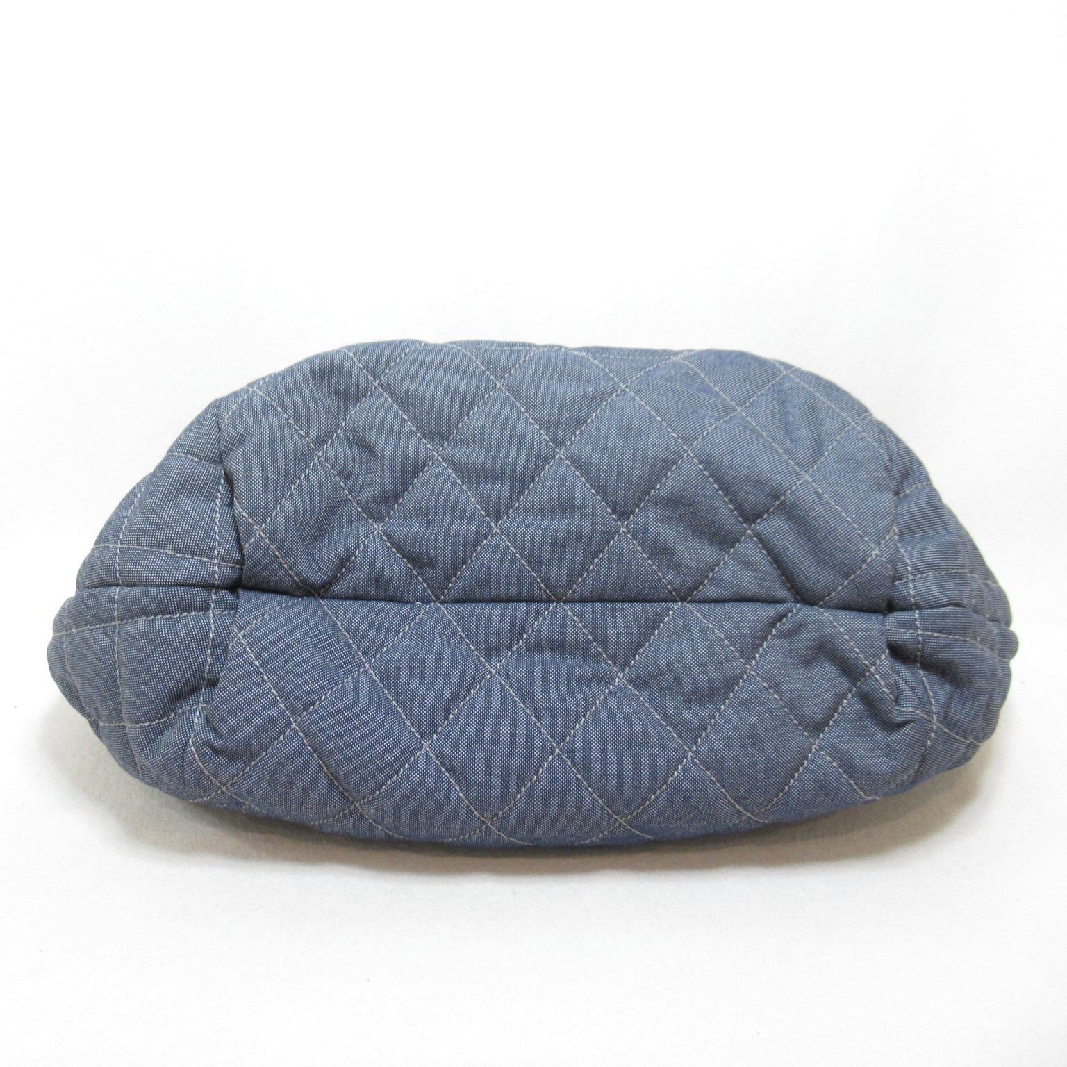Chanel Chanel Cococabus Gm Shoulder Bag Denim Blue Indigo Blue/Red/White Silver Hardware Size ONE SIZE - 4 Thumbnail