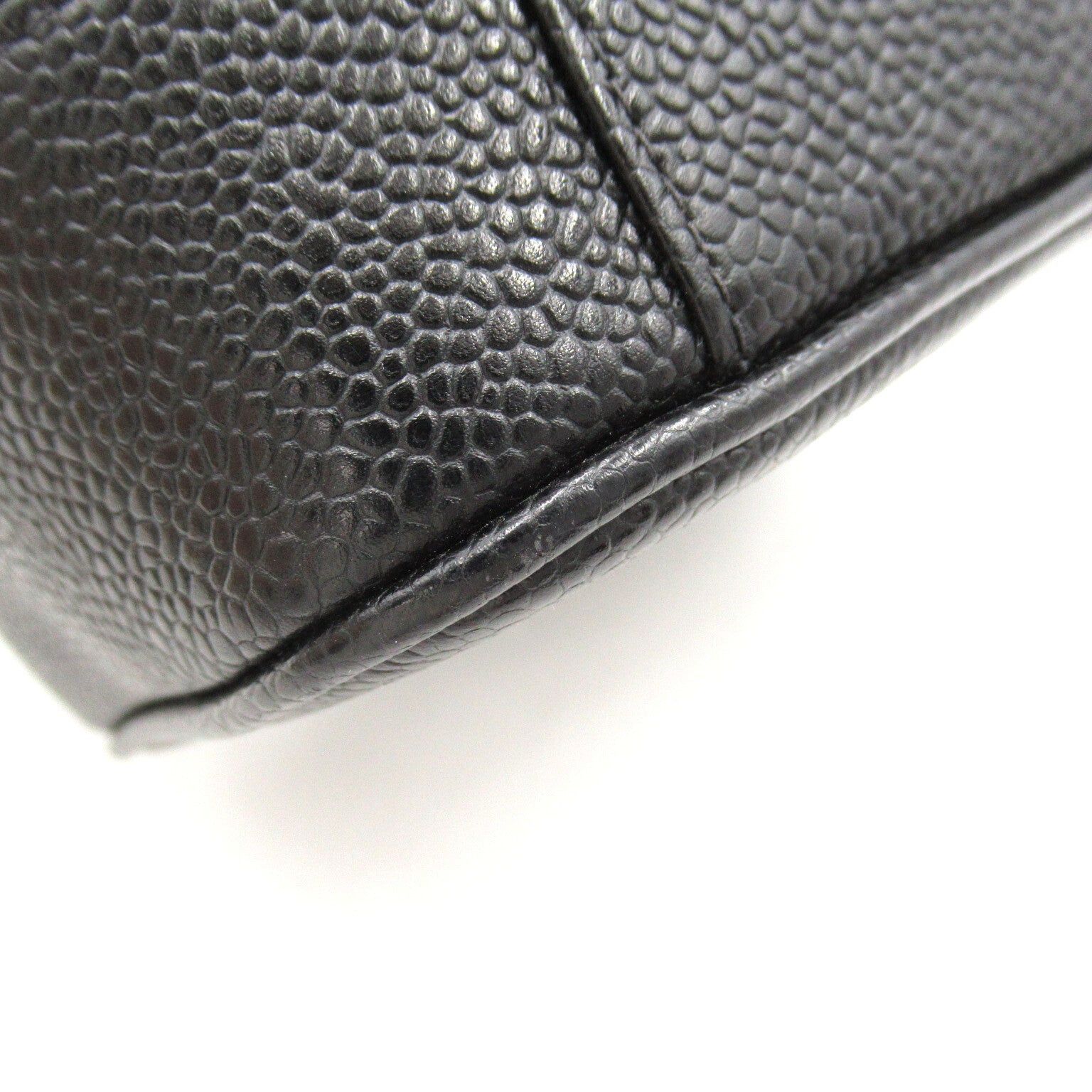 Chanel Chanel Vertical Vanity Handbag Caviar Skin (Grained Calf) Black Gold Hardware Size ONE SIZE - 15 Thumbnail