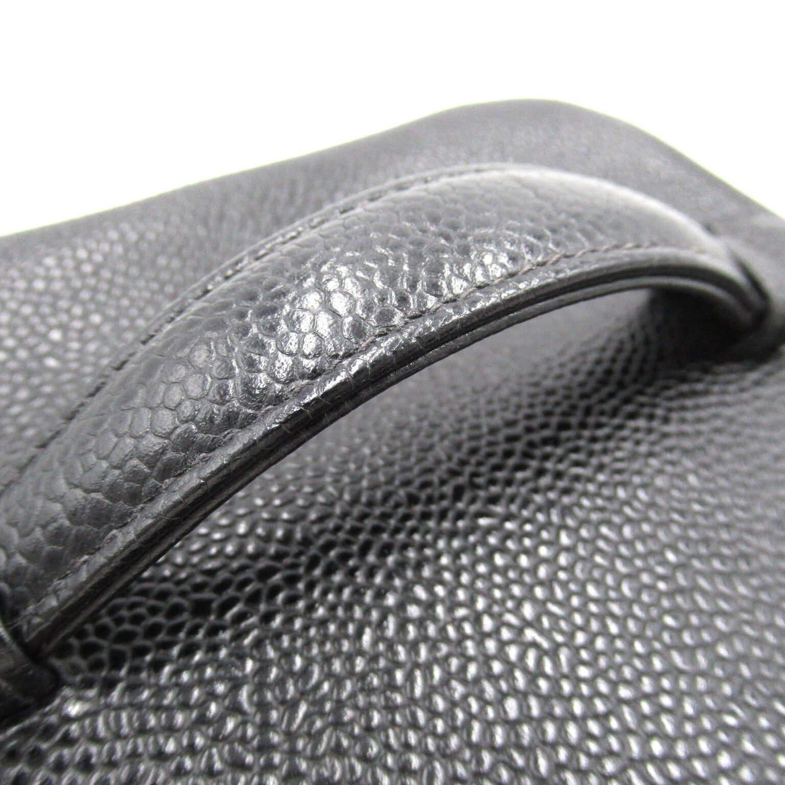 Chanel Chanel Vertical Vanity Handbag Caviar Skin (Grained Calf) Black Gold Hardware Size ONE SIZE - 11 Thumbnail