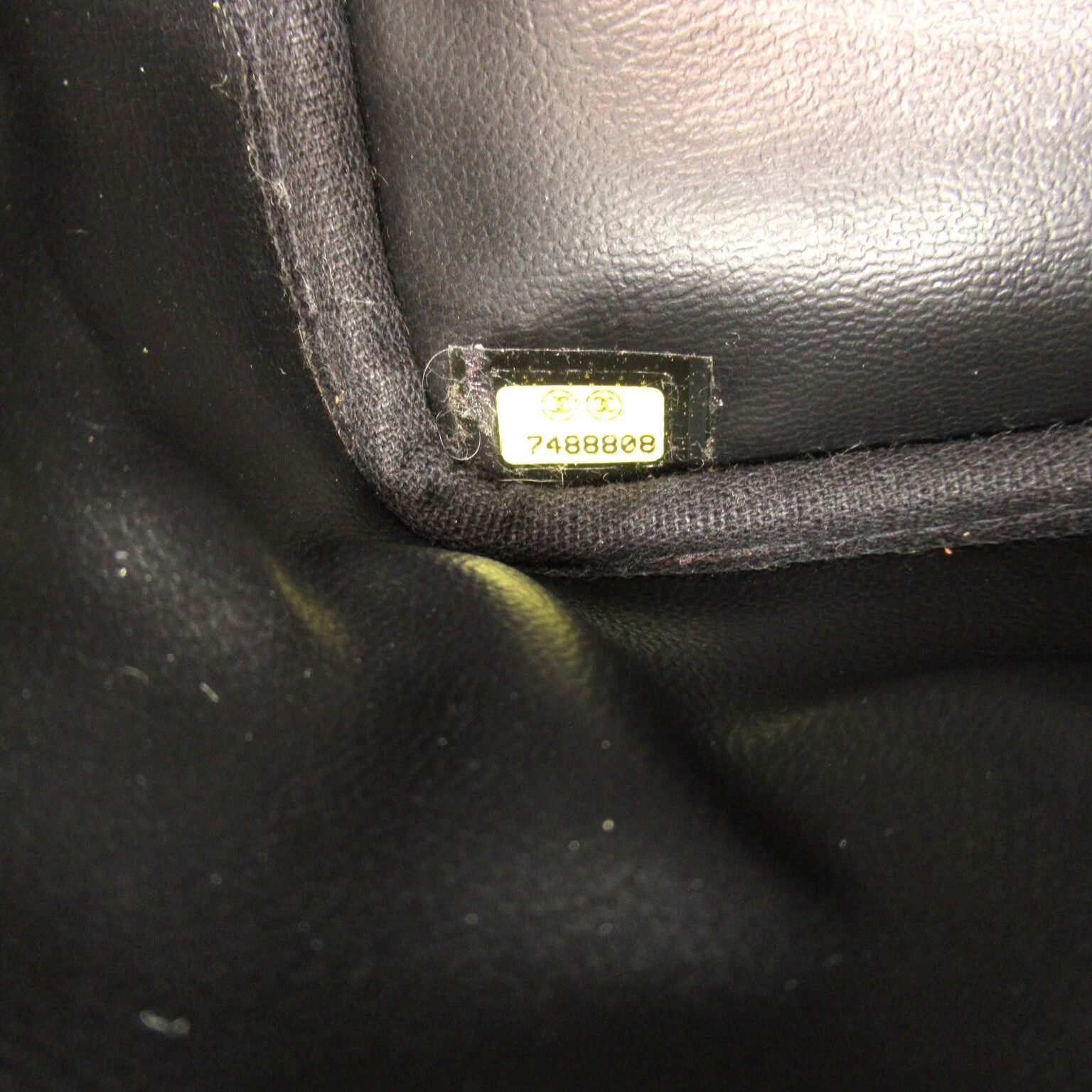 Chanel Chanel Vertical Vanity Handbag Caviar Skin (Grained Calf) Black Gold Hardware Size ONE SIZE - 10 Thumbnail