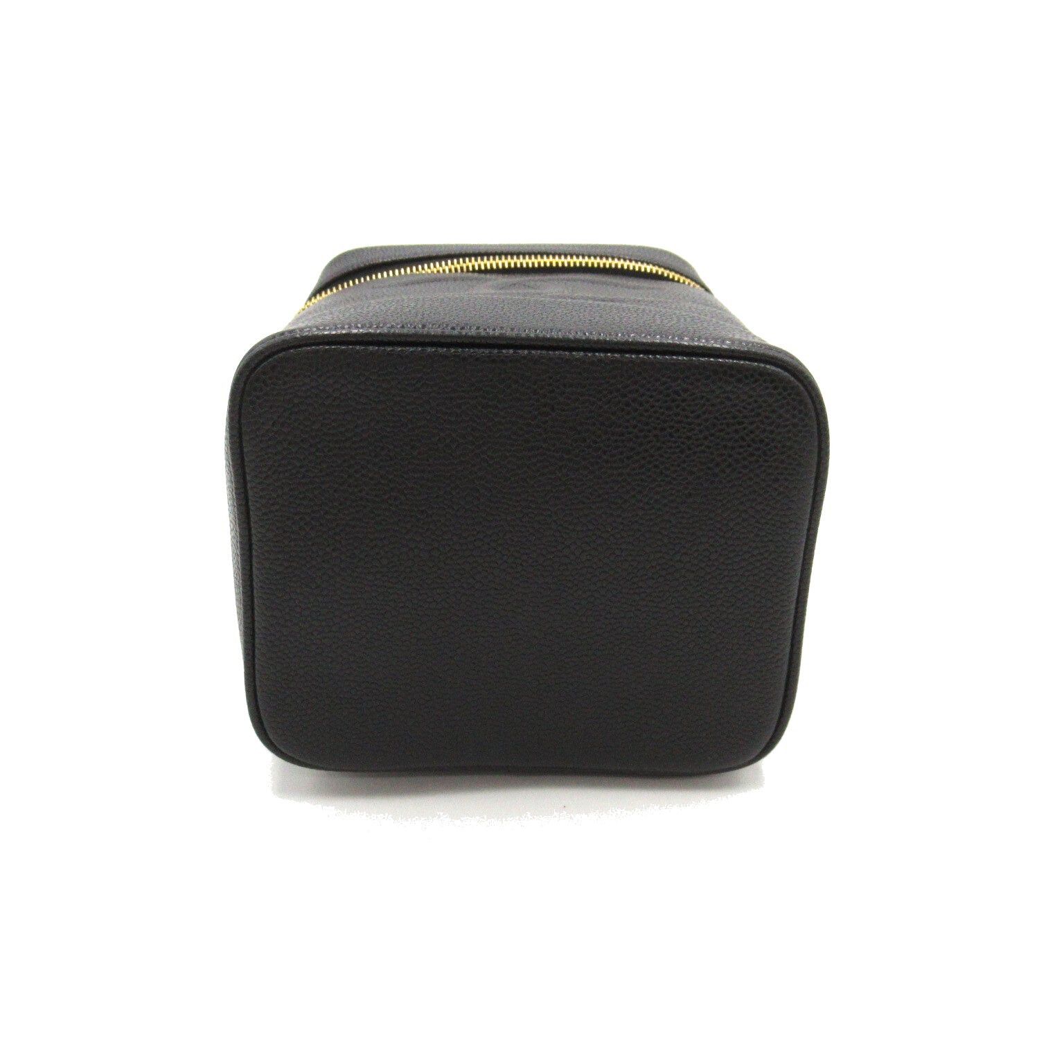 Chanel Chanel Vertical Vanity Handbag Caviar Skin (Grained Calf) Black Gold Hardware Size ONE SIZE - 5 Thumbnail