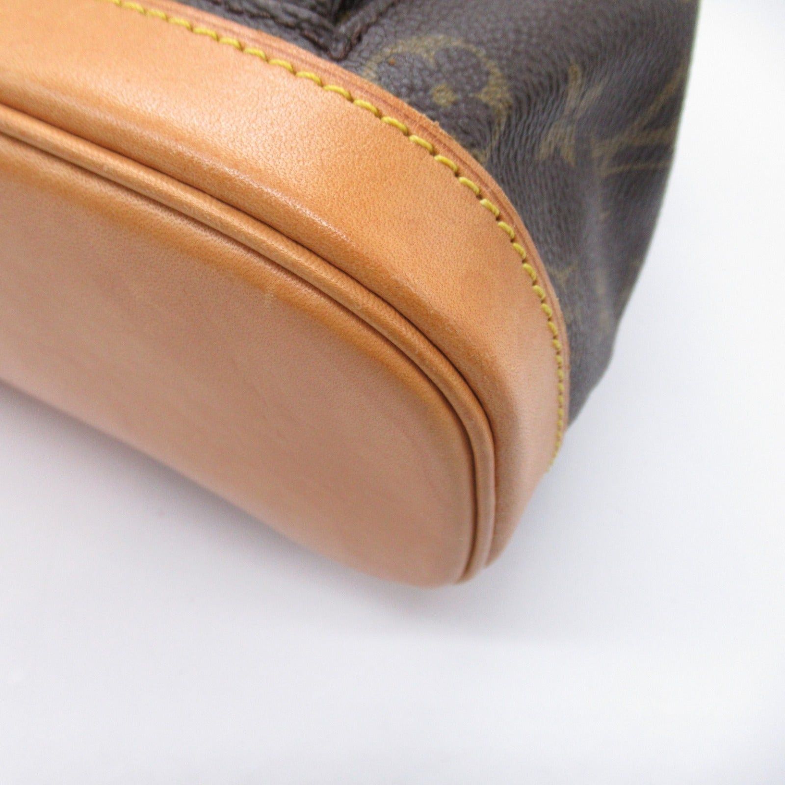 Louis Vuitton Louis Vuitton Mini Montsouris Rucksack Backpack Coated Canvas Monogram Brown Size ONE SIZE - 9 Thumbnail