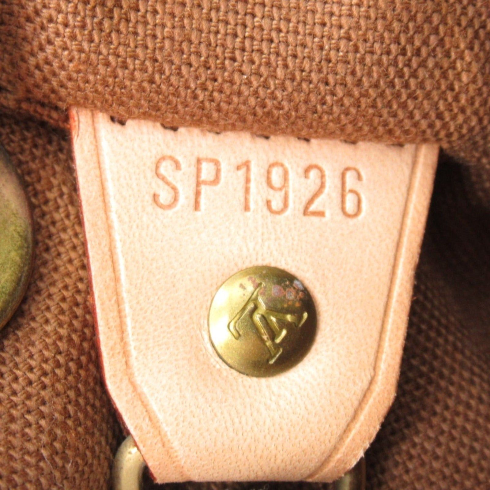 Louis Vuitton Louis Vuitton Mini Montsouris Rucksack Backpack Coated Canvas Monogram Brown Size ONE SIZE - 7 Thumbnail